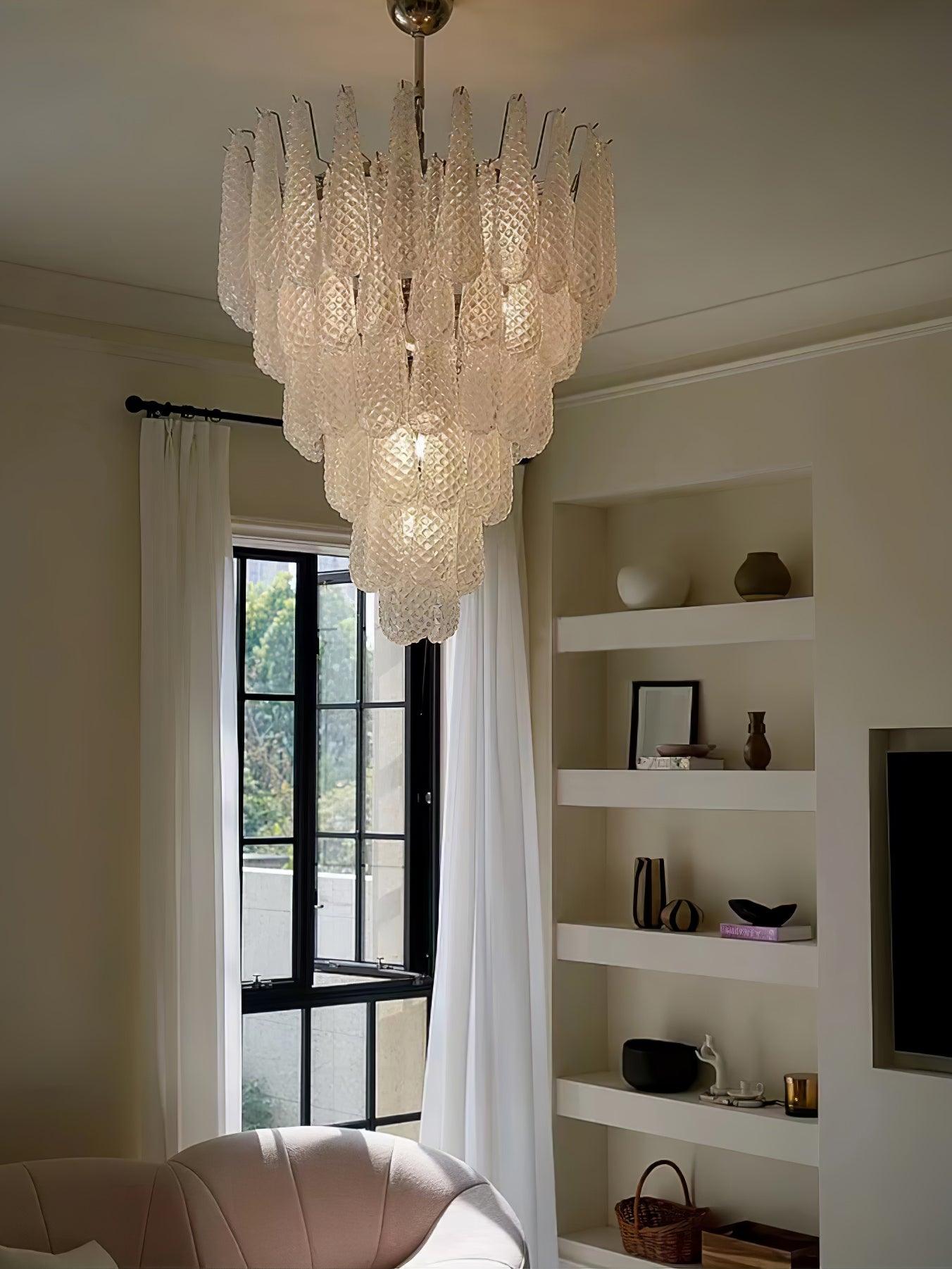 Zemaryra Glass Chandelier