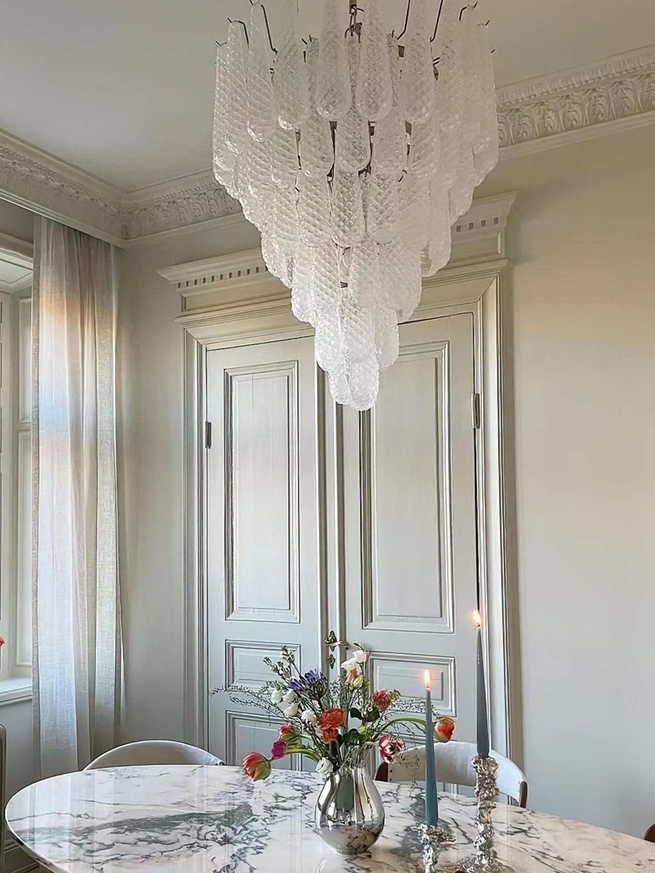 Zemaryra Glass Chandelier