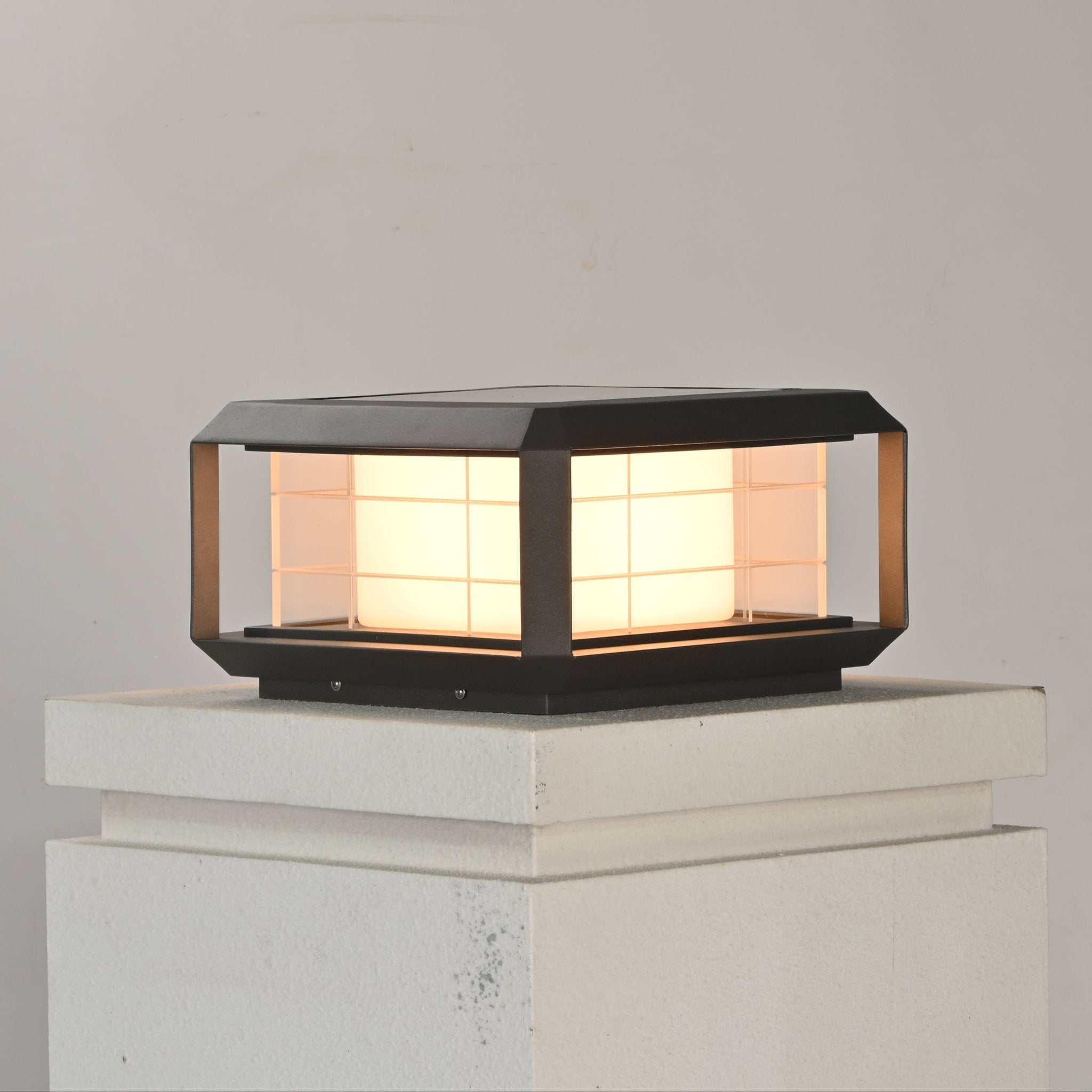 Grid Guard Solar Lantern Outdoor Lamp