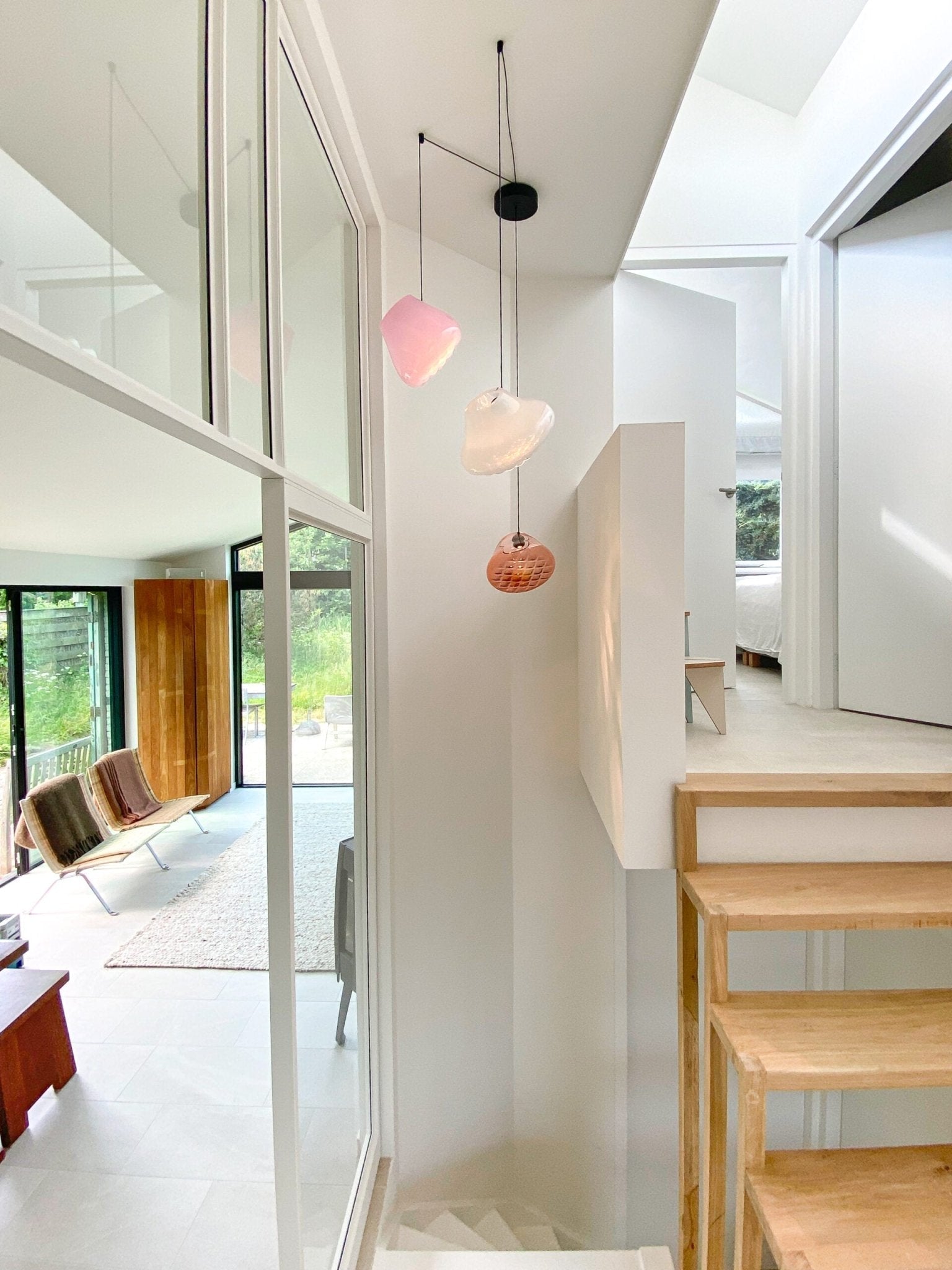 Callie Modern Glass Pendant Light