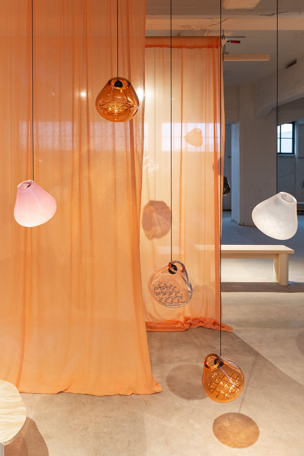 Callie Modern Glass Pendant Light