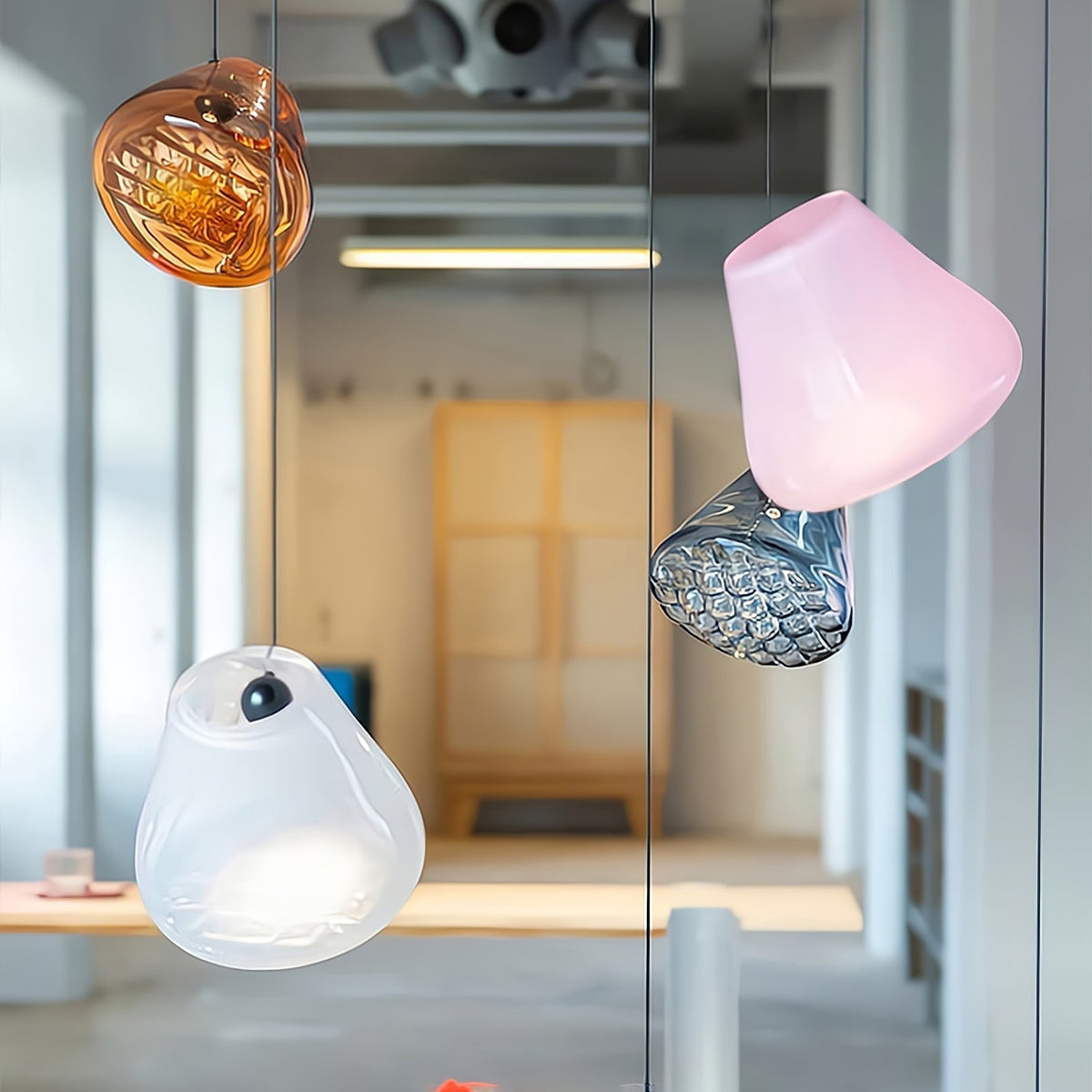 Callie Modern Glass Pendant Light