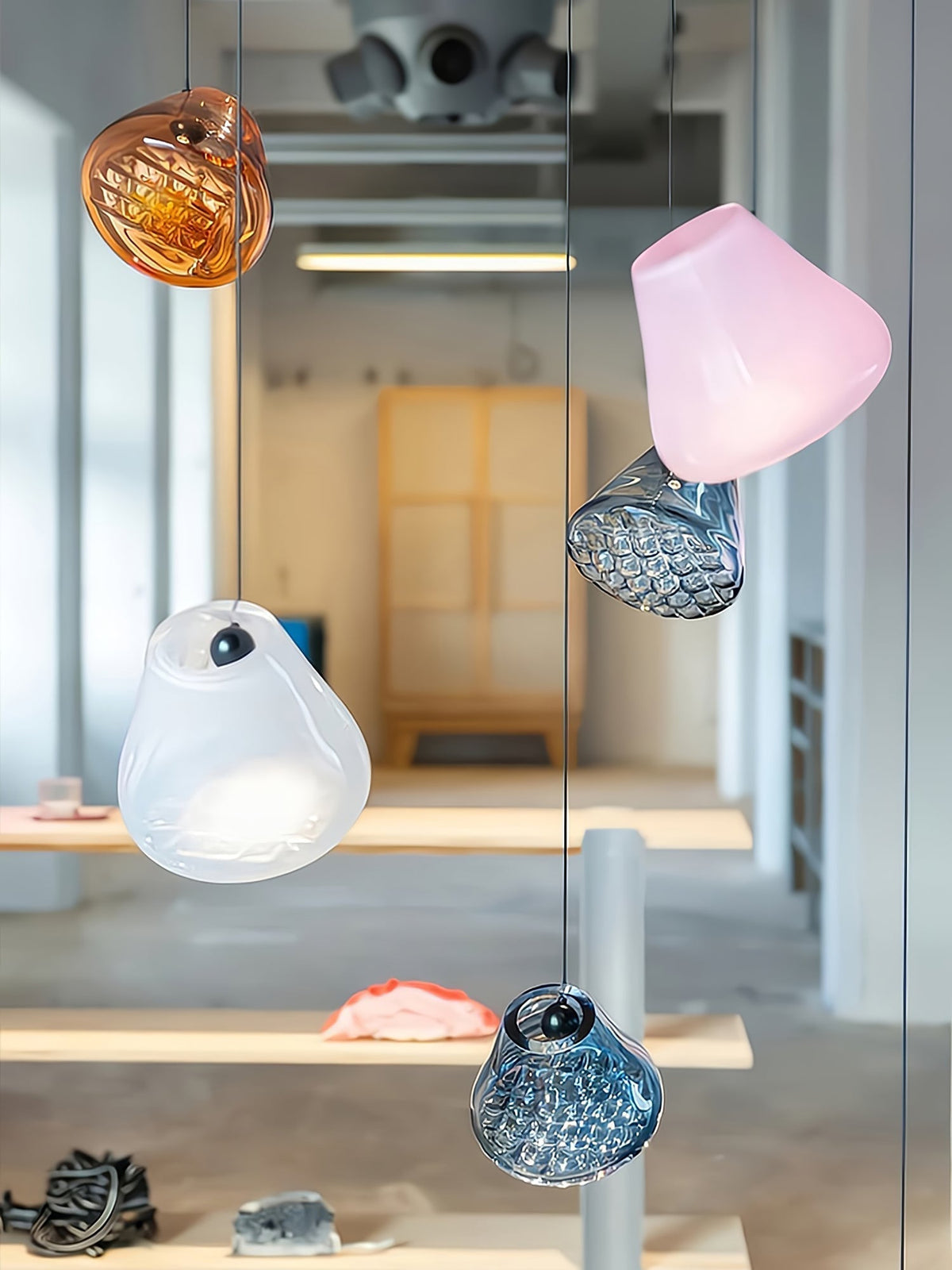 Callie Modern Glass Pendant Light