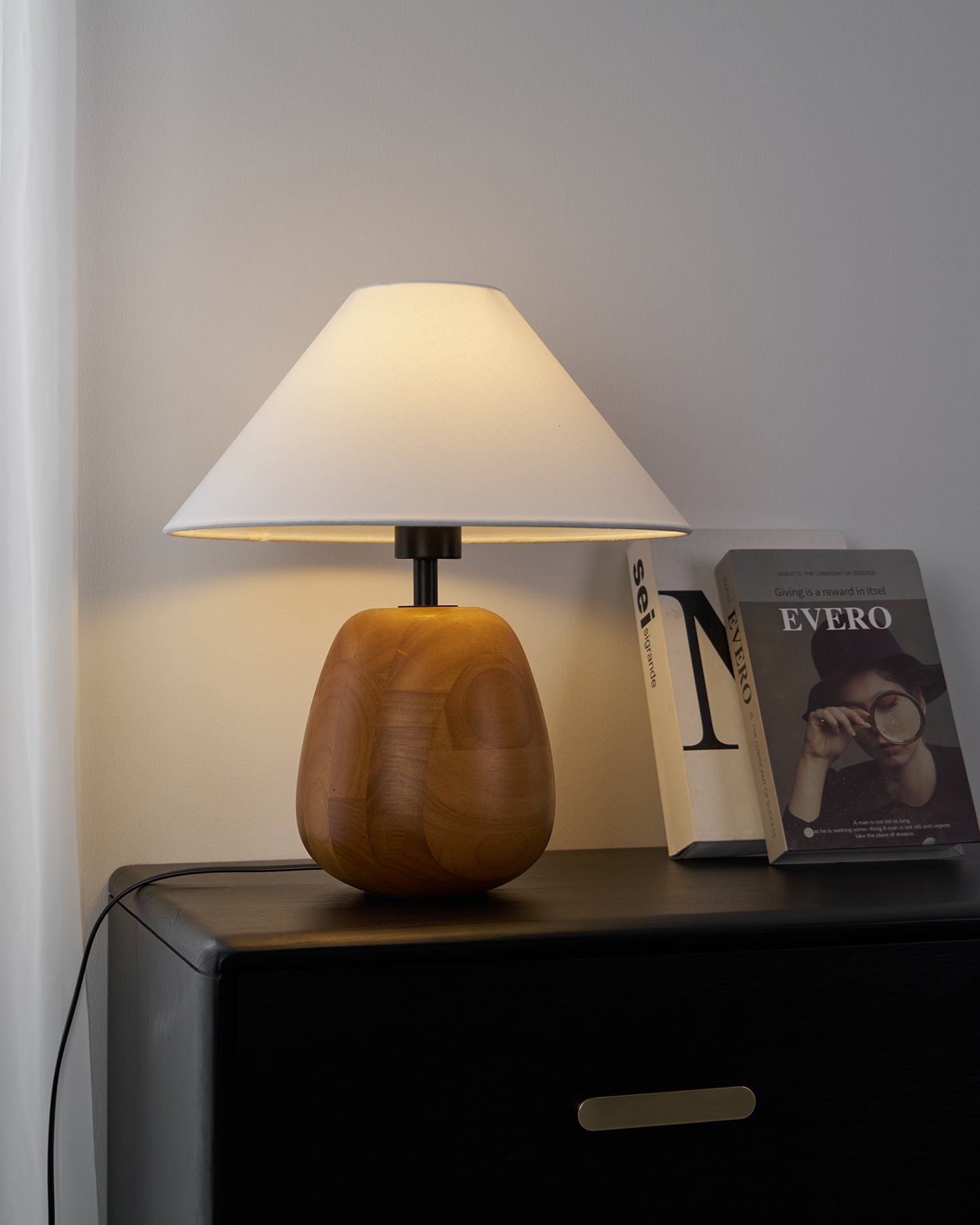 Lindenier Wood Table Lamp