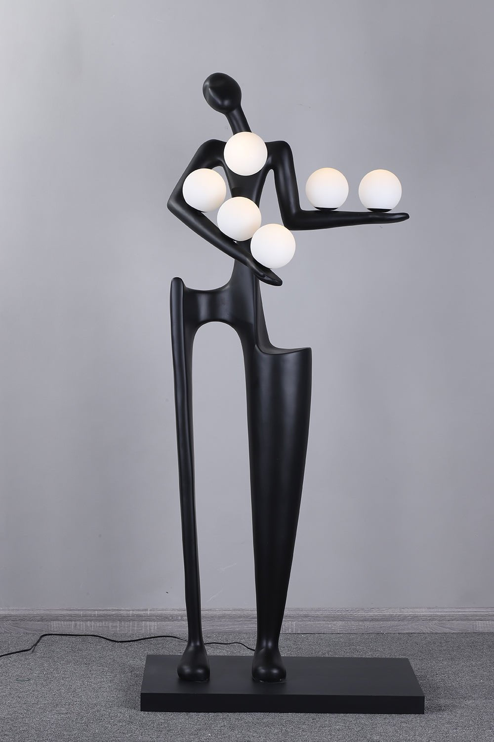 Viraeette Plastic Artistic Floor Lamp