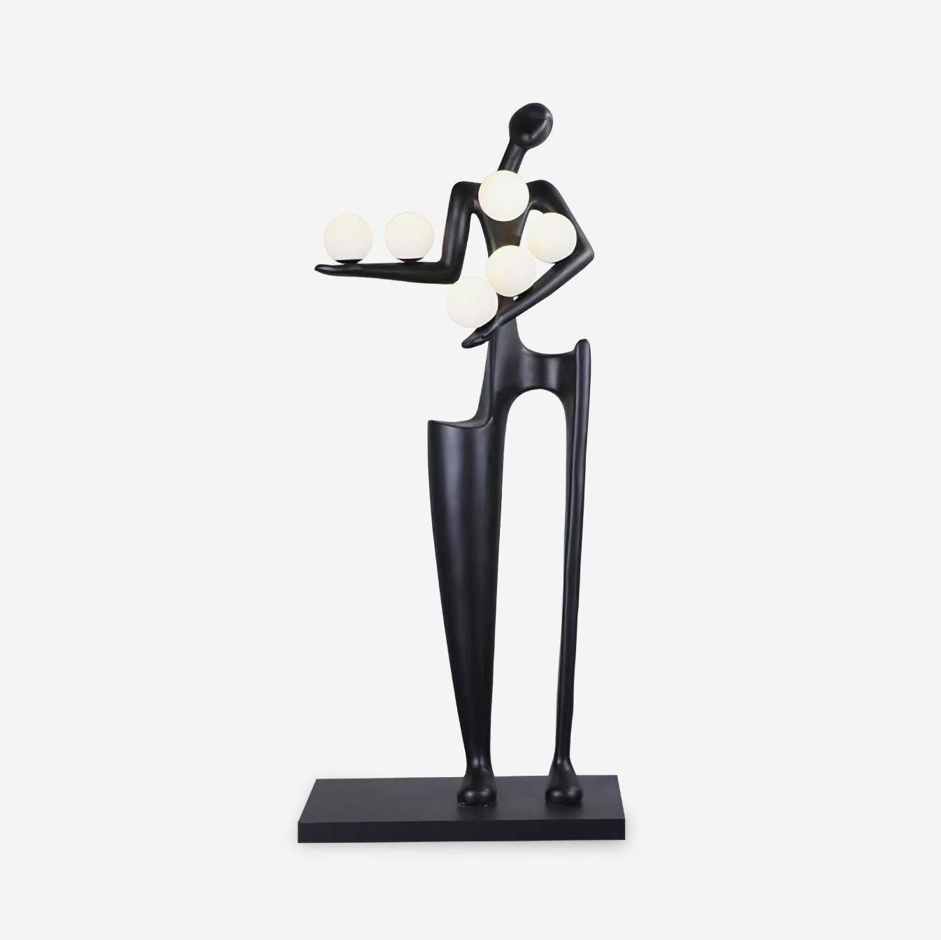 Viraeette Plastic Artistic Floor Lamp