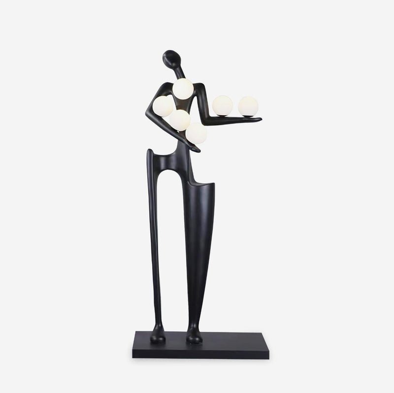 Viraeette Plastic Artistic Floor Lamp