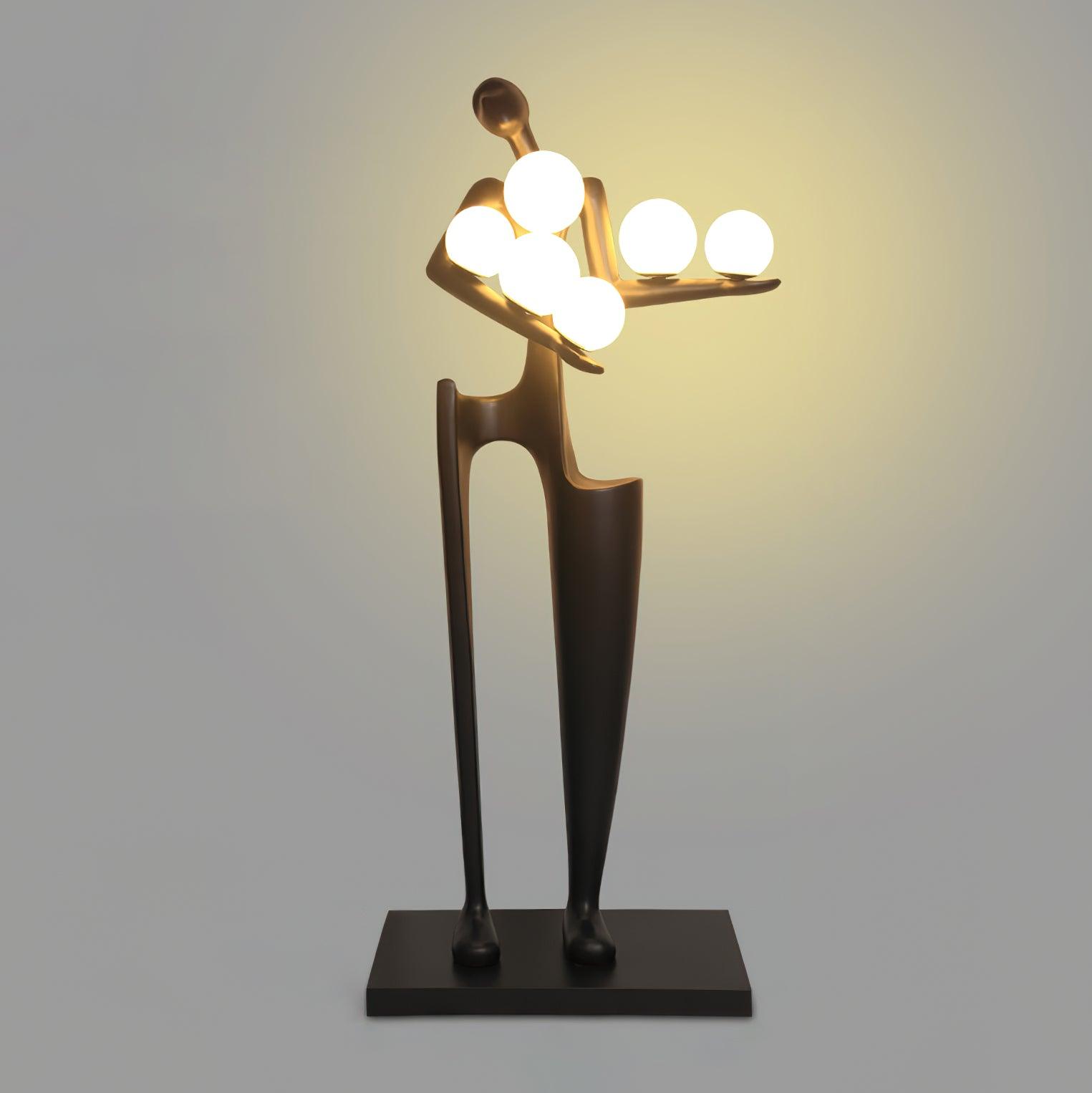 Viraeette Plastic Artistic Floor Lamp