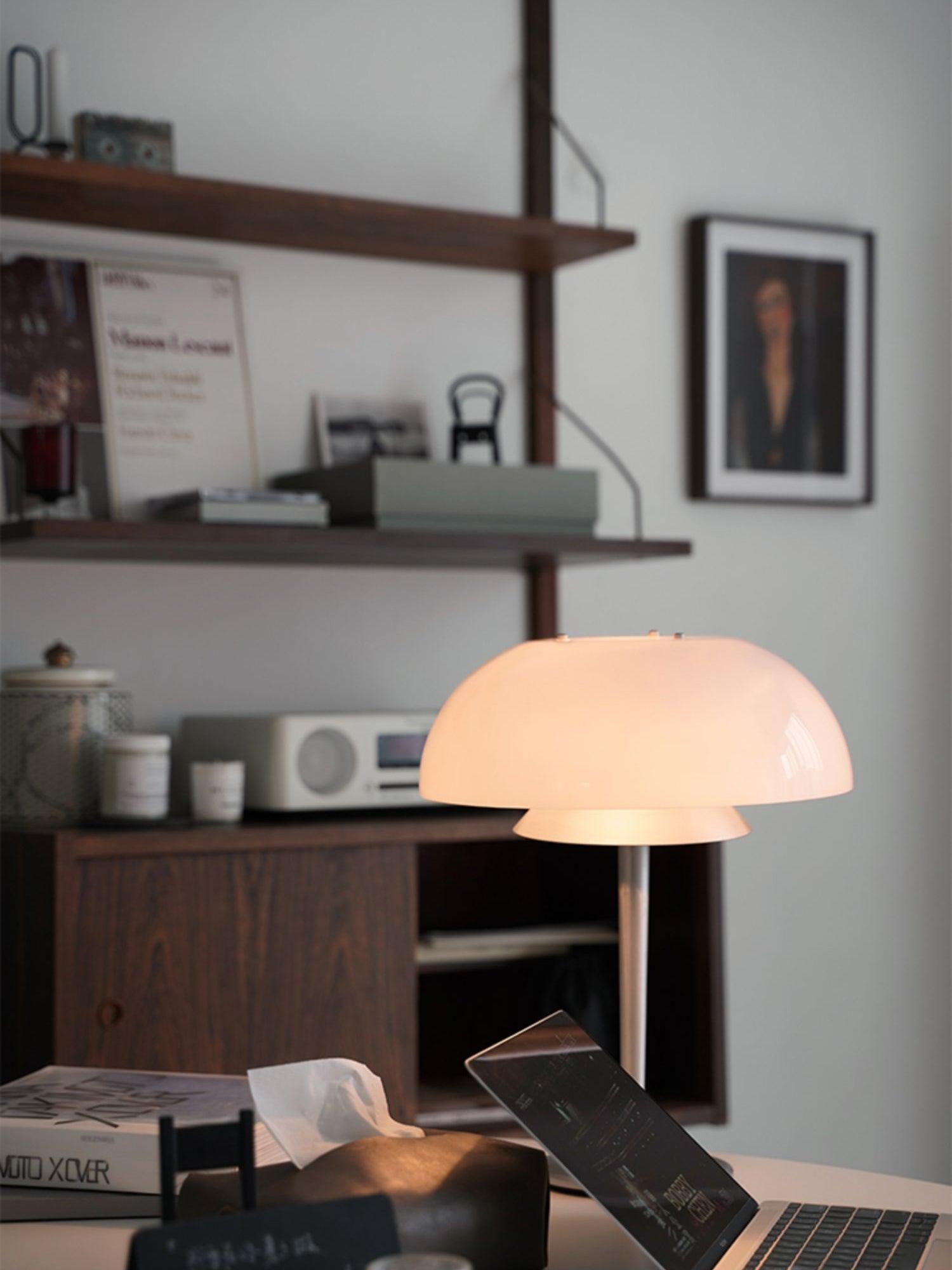 Nilten Modern Glass Table Lamp