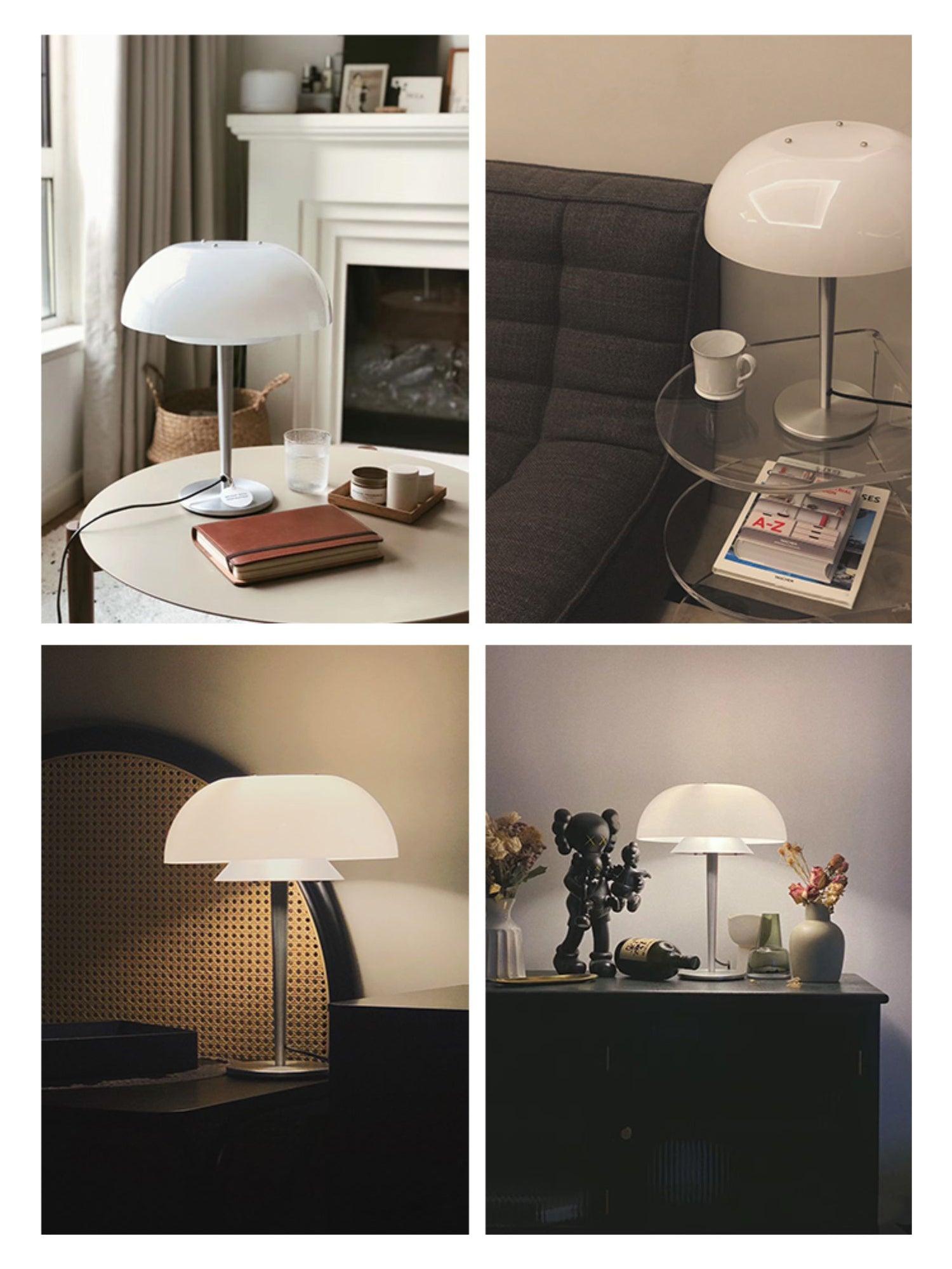Nilten Modern Glass Table Lamp