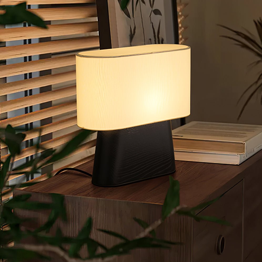 Grashen Wood & Fabric Table Lamp