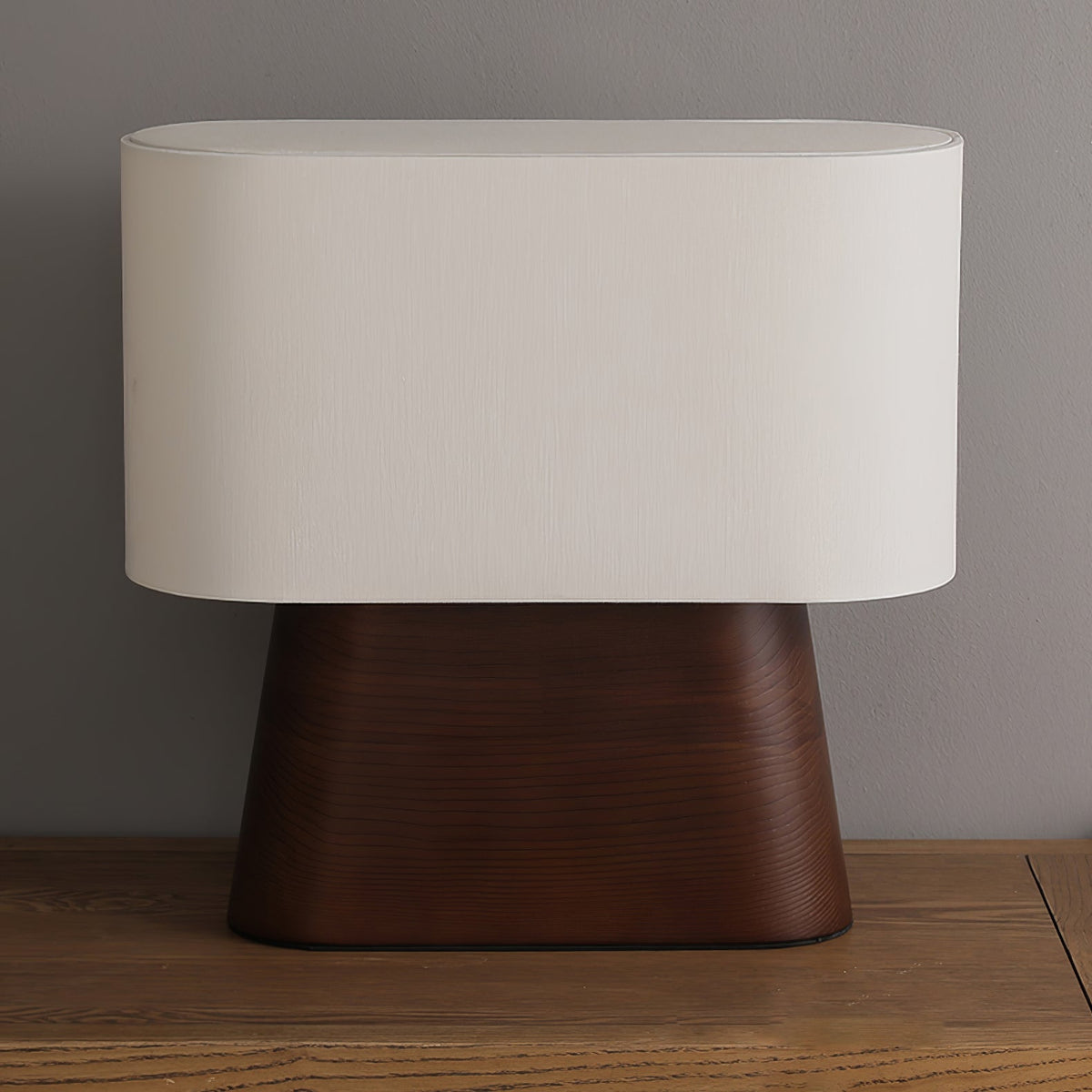 Grashen Wood & Fabric Table Lamp