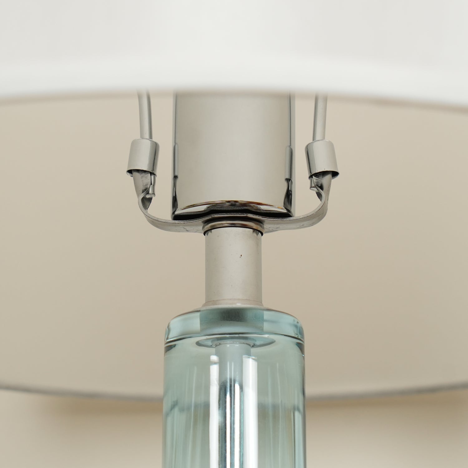 Syphae Glass Table Lamp - Neutral Decor