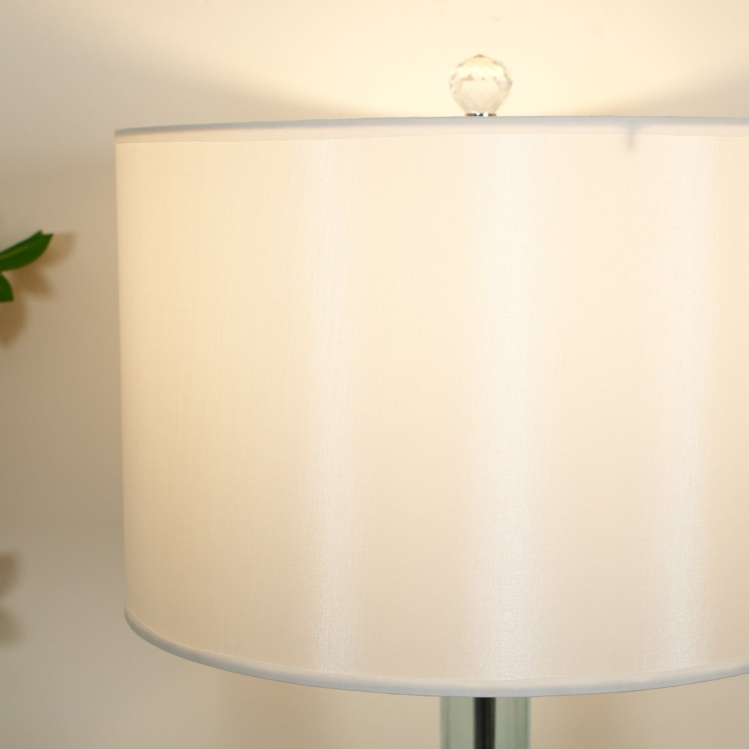 Syphae Glass Table Lamp - Neutral Decor