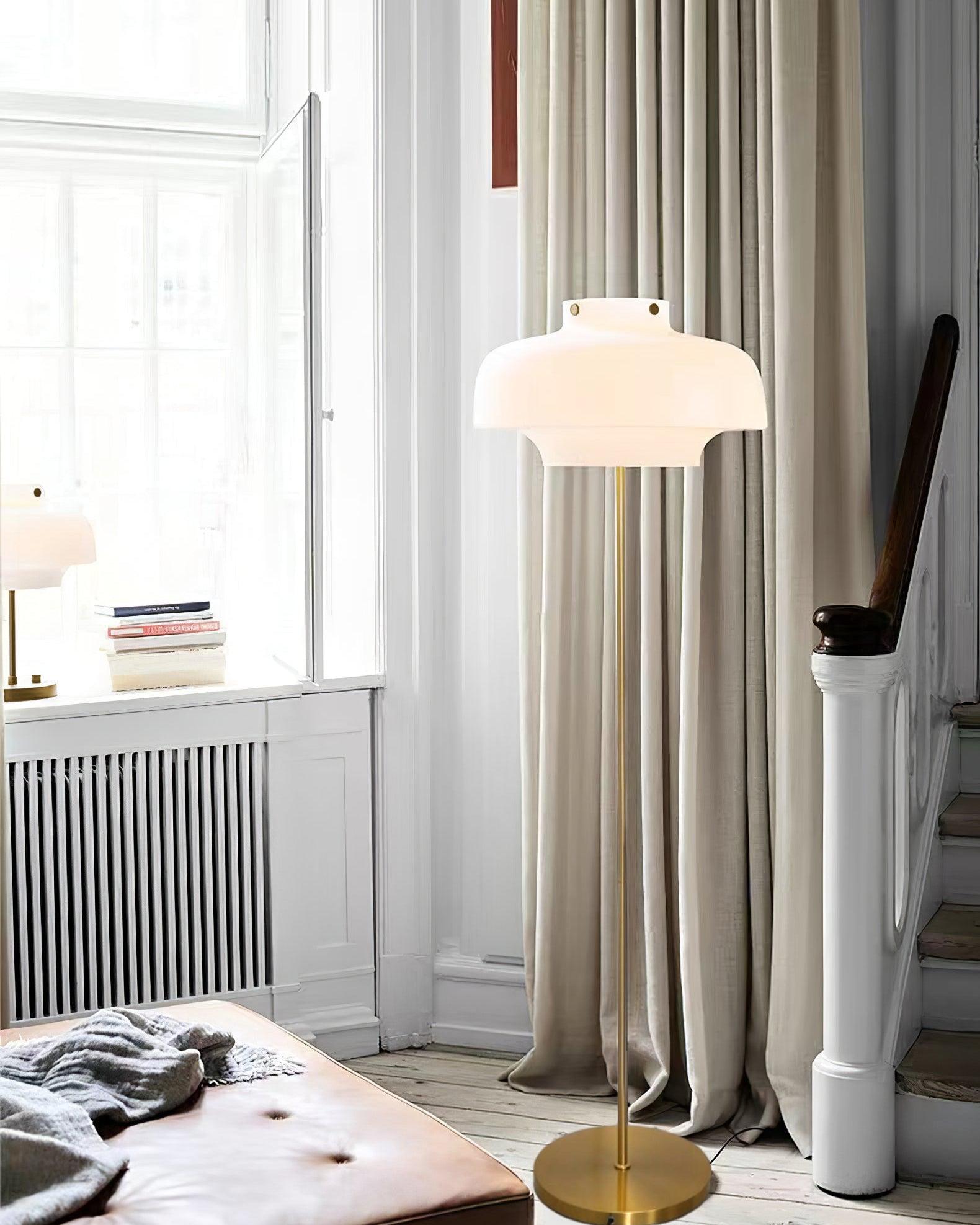 Olzoril Modern Marble Floor Lamp