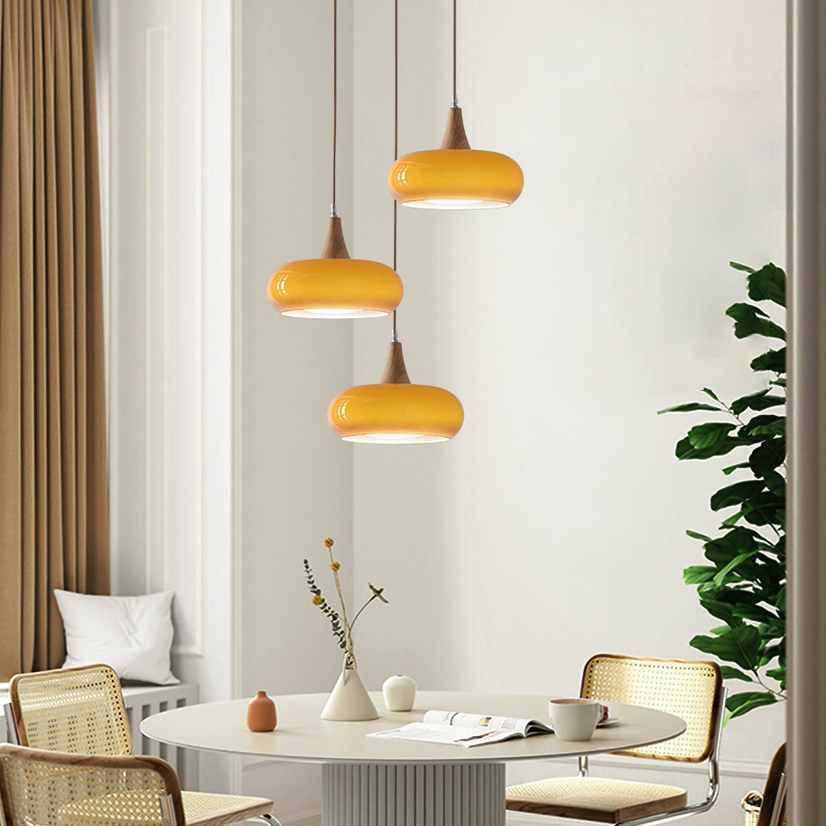 Charlotte Pendant Light Wood - Neutral Decor