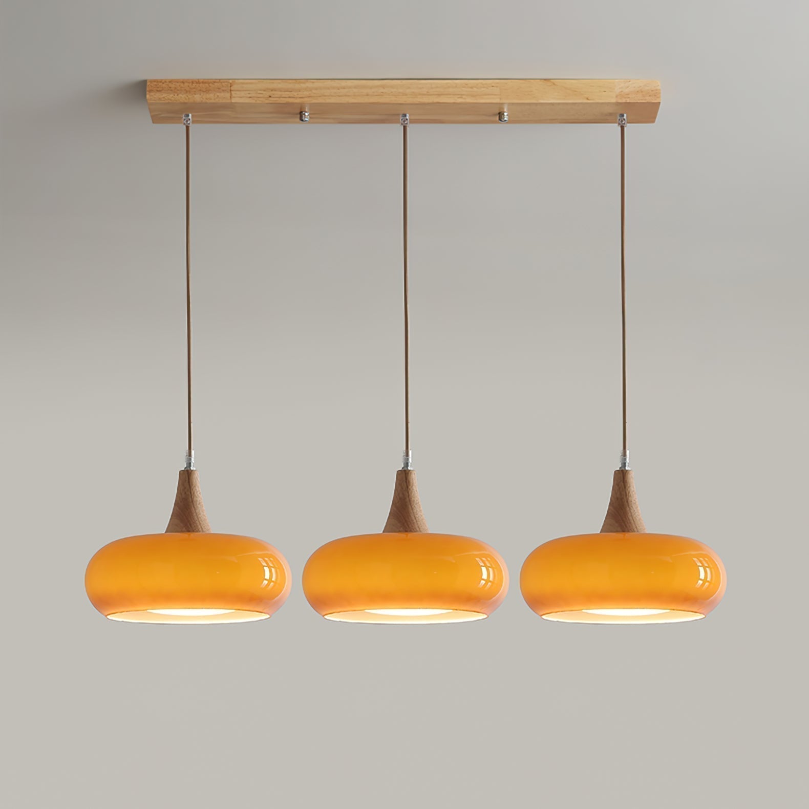 Charlotte Pendant Light Wood - Neutral Decor