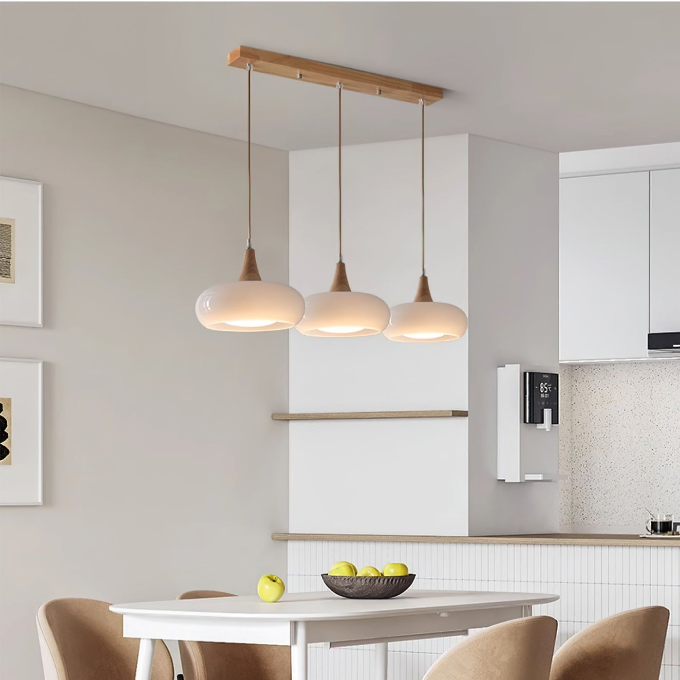 Charlotte Pendant Light Wood - Neutral Decor