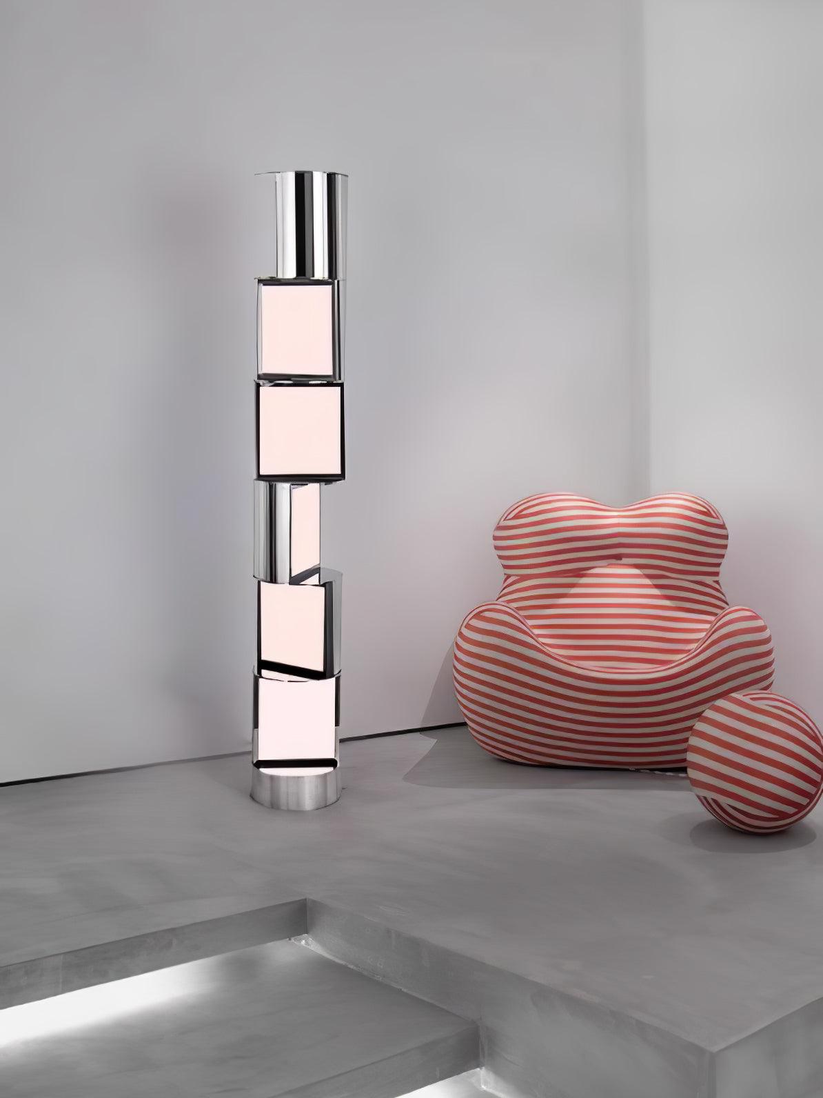 Votary Acrylic Column Floor Lamp