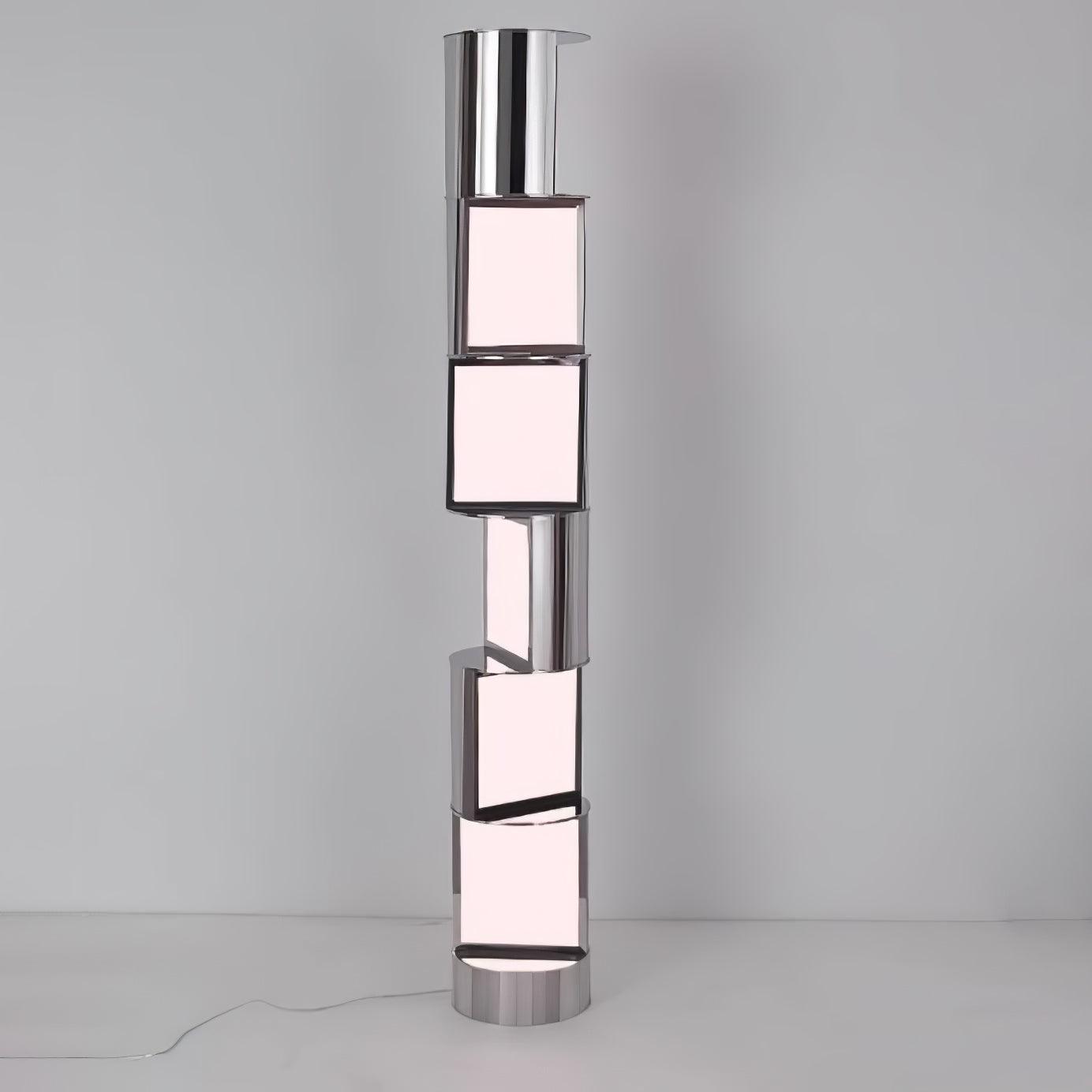 Votary Acrylic Column Floor Lamp
