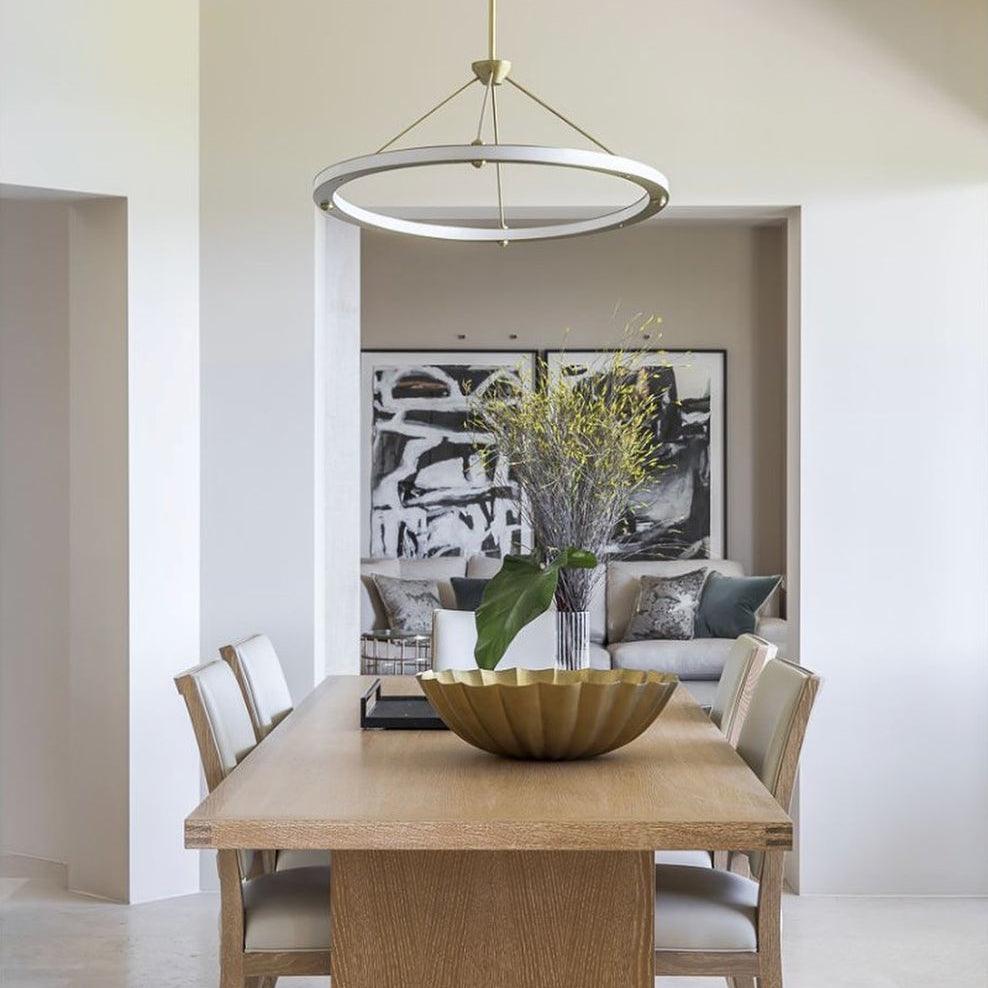 Jald Minimalist Circle Pendant Light