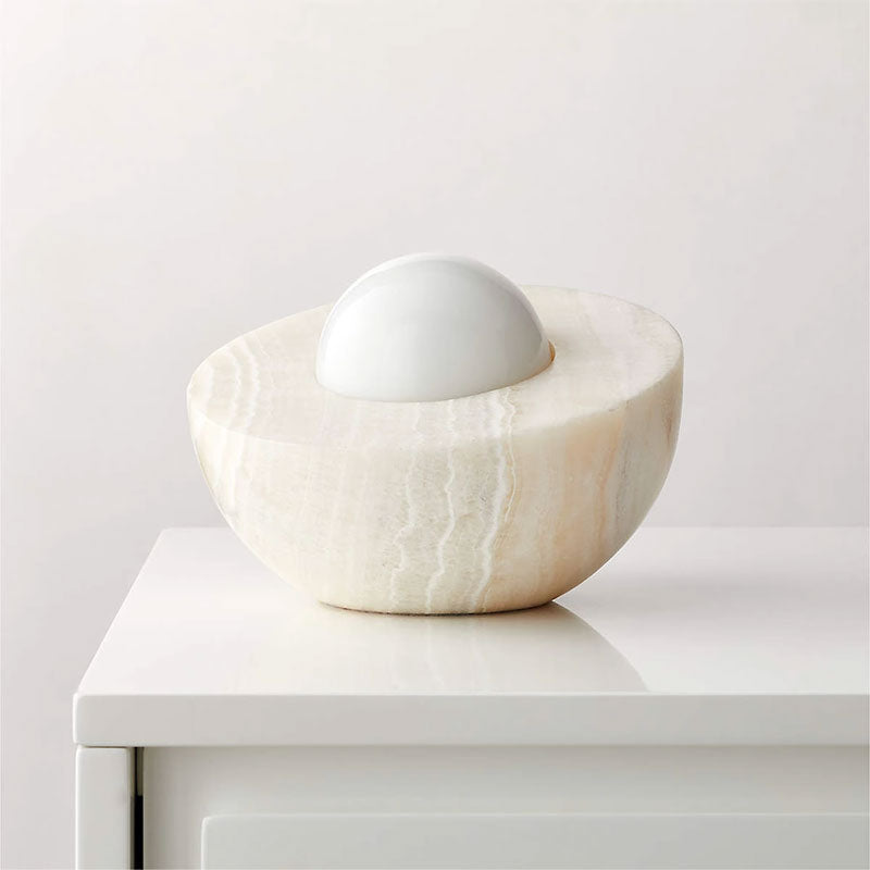 Fryle Jade Minimalist Halo Table Lamp
