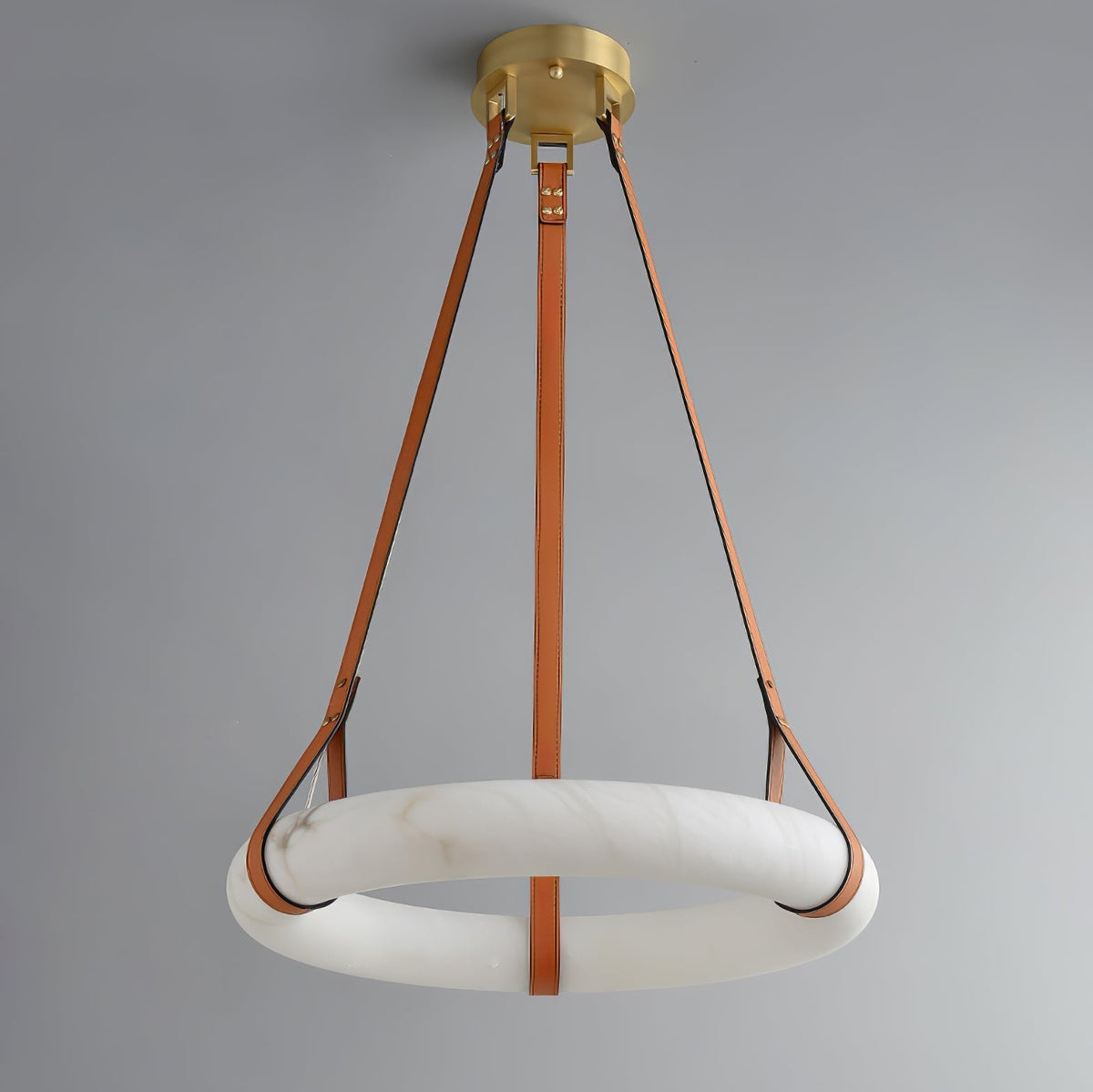 Erzorila Circular Alabaster Pendant Light