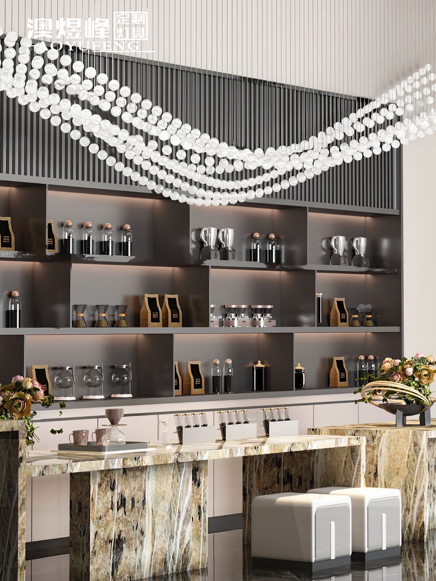 Zalvarin Brass Sputnik Chandelier - Neutral Decor