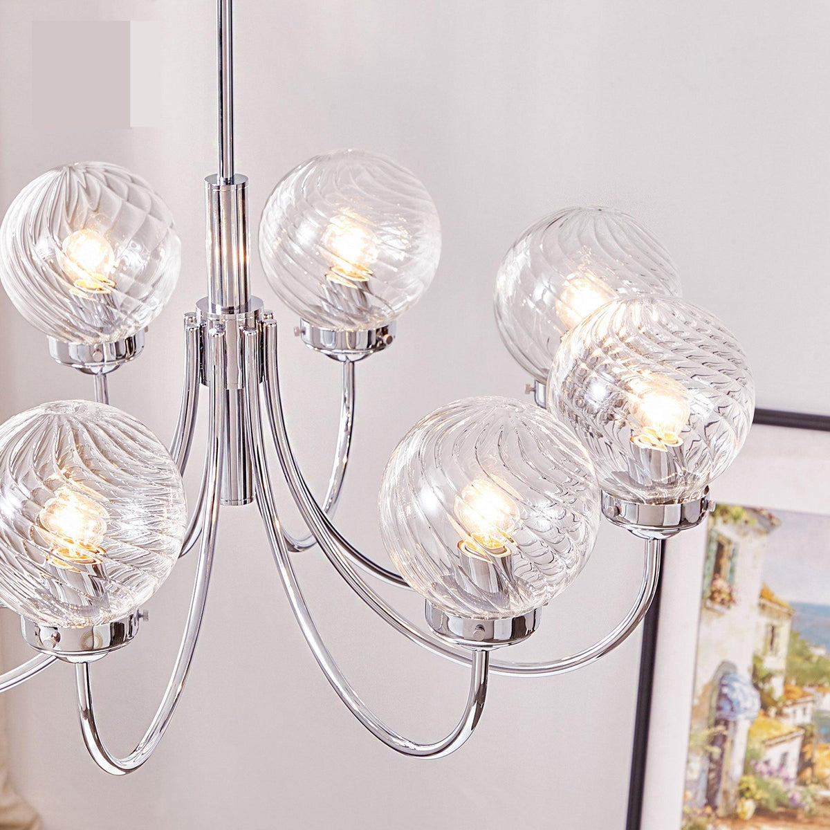 Armiriel Elegance Nordic Glass Chandelier