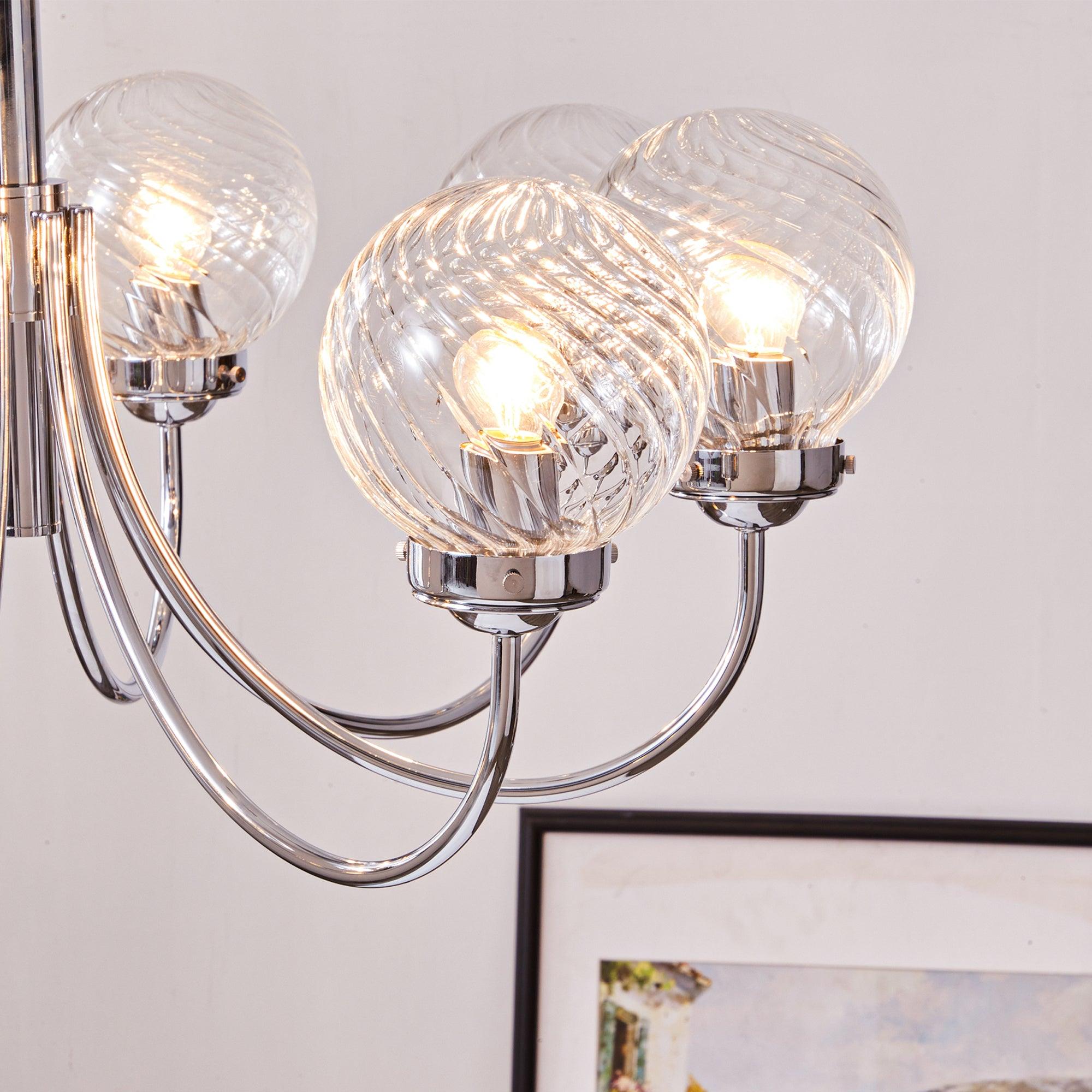 Armiriel Elegance Nordic Glass Chandelier