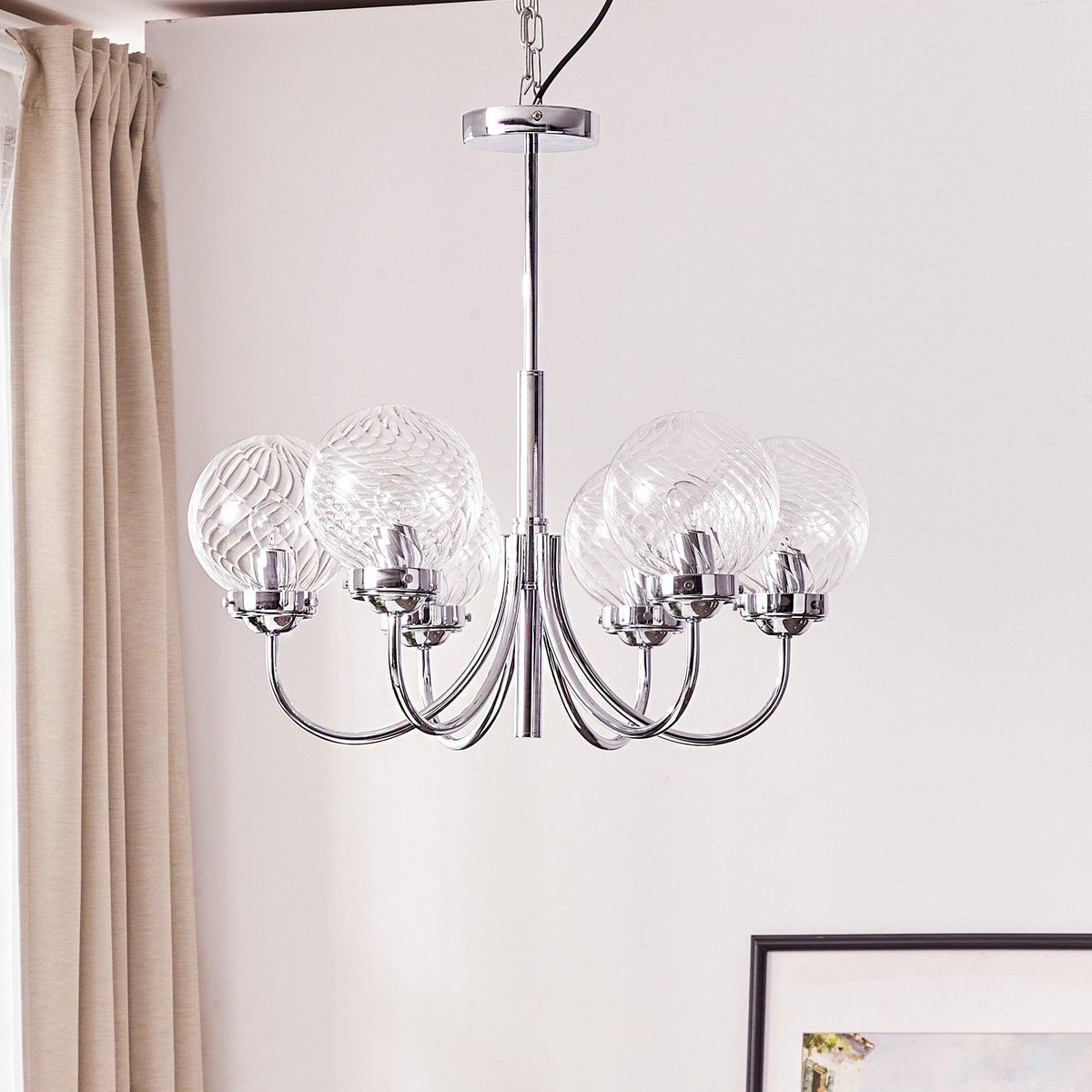 Armiriel Elegance Nordic Glass Chandelier