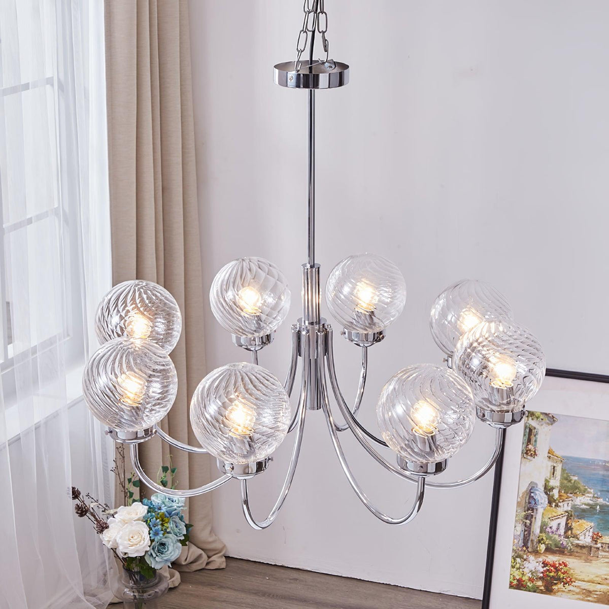 Armiriel Elegance Nordic Glass Chandelier