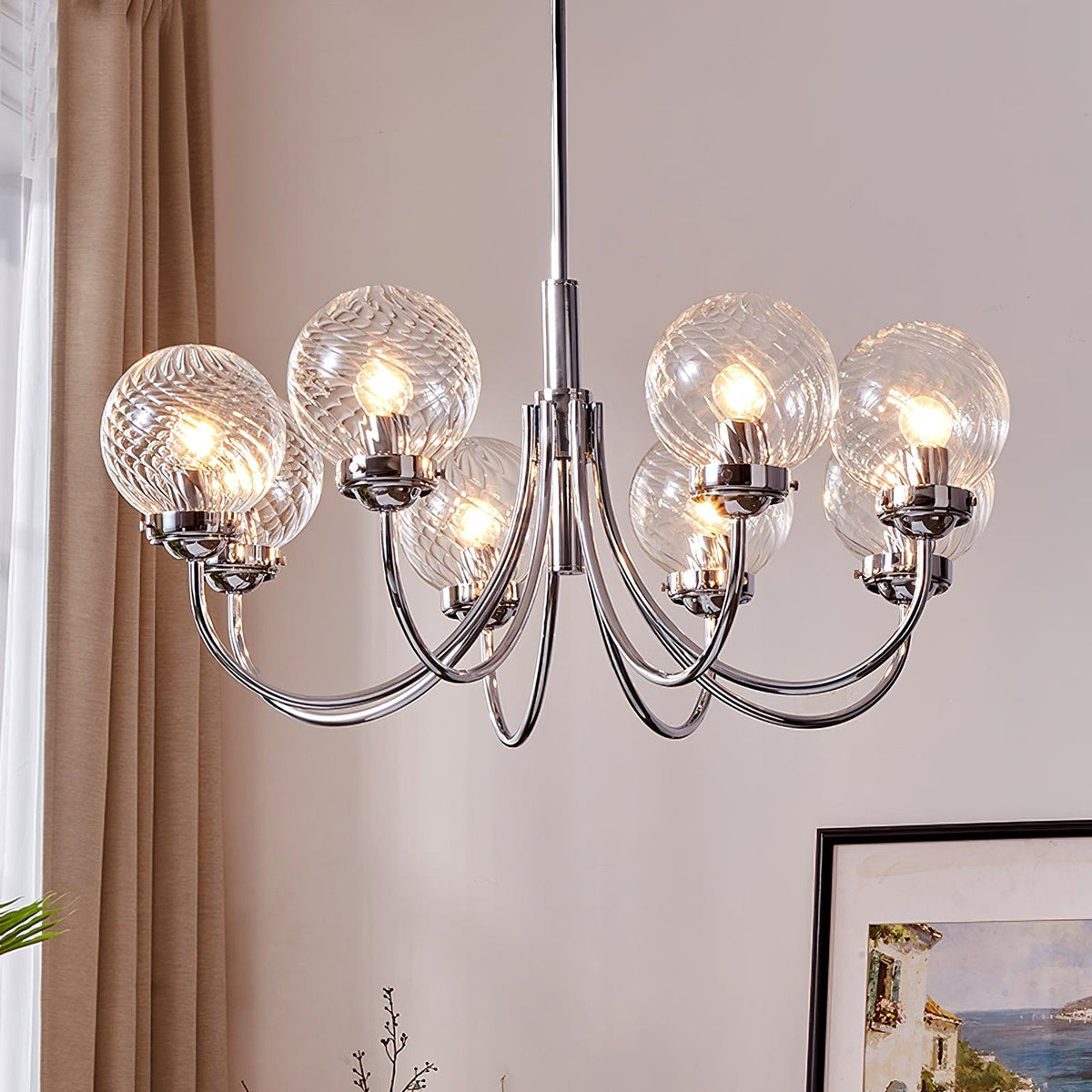 Armiriel Elegance Nordic Glass Chandelier