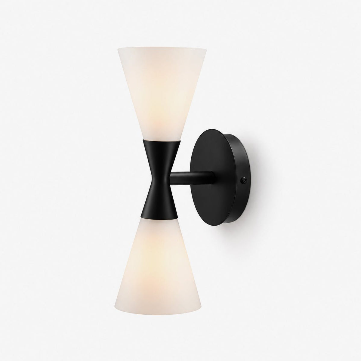 Dureline  Double Cone Wall Sconce