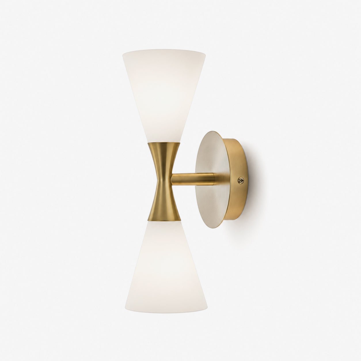 Dureline  Double Cone Wall Sconce