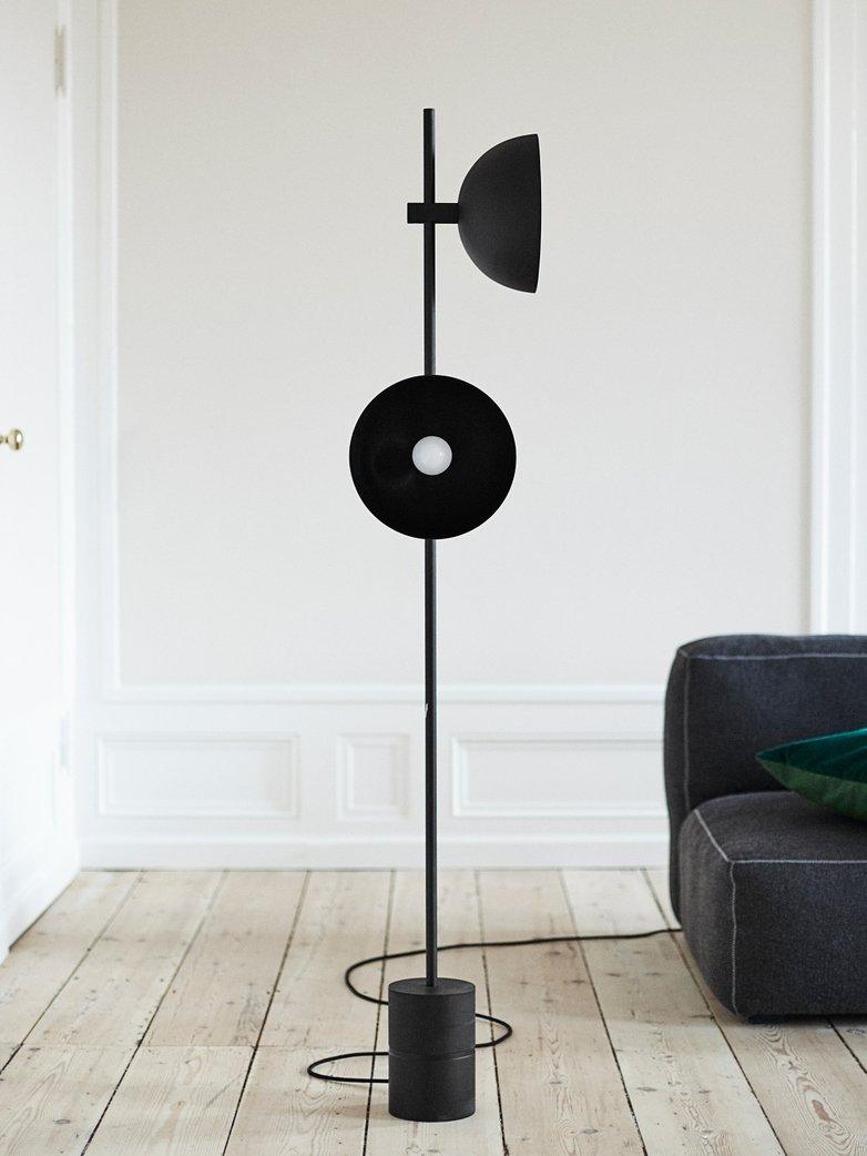Lumase Glass Minimalist Floor Lamp