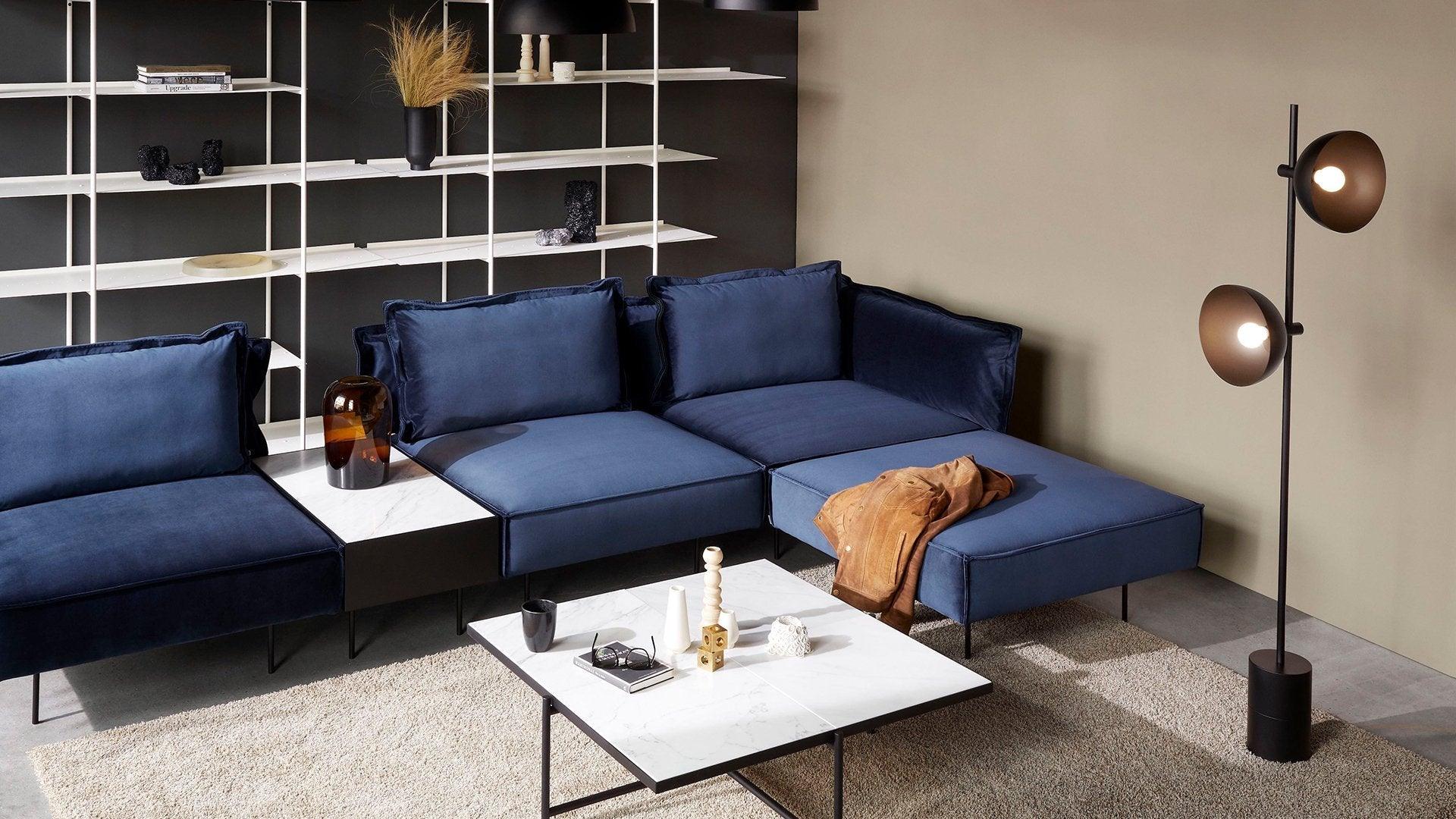 Lumase Glass Minimalist Floor Lamp