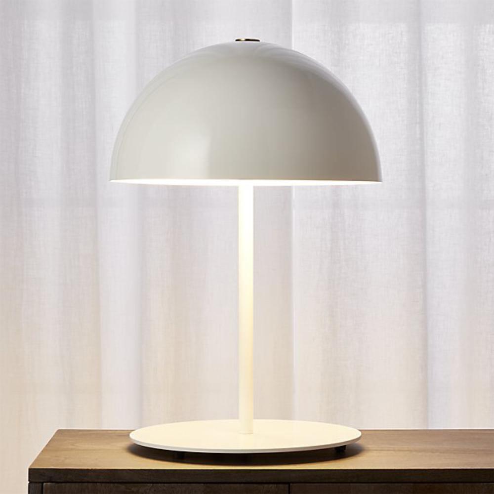 Zephen Acrylic Scandinavian Table Lamp - Neutral Decor