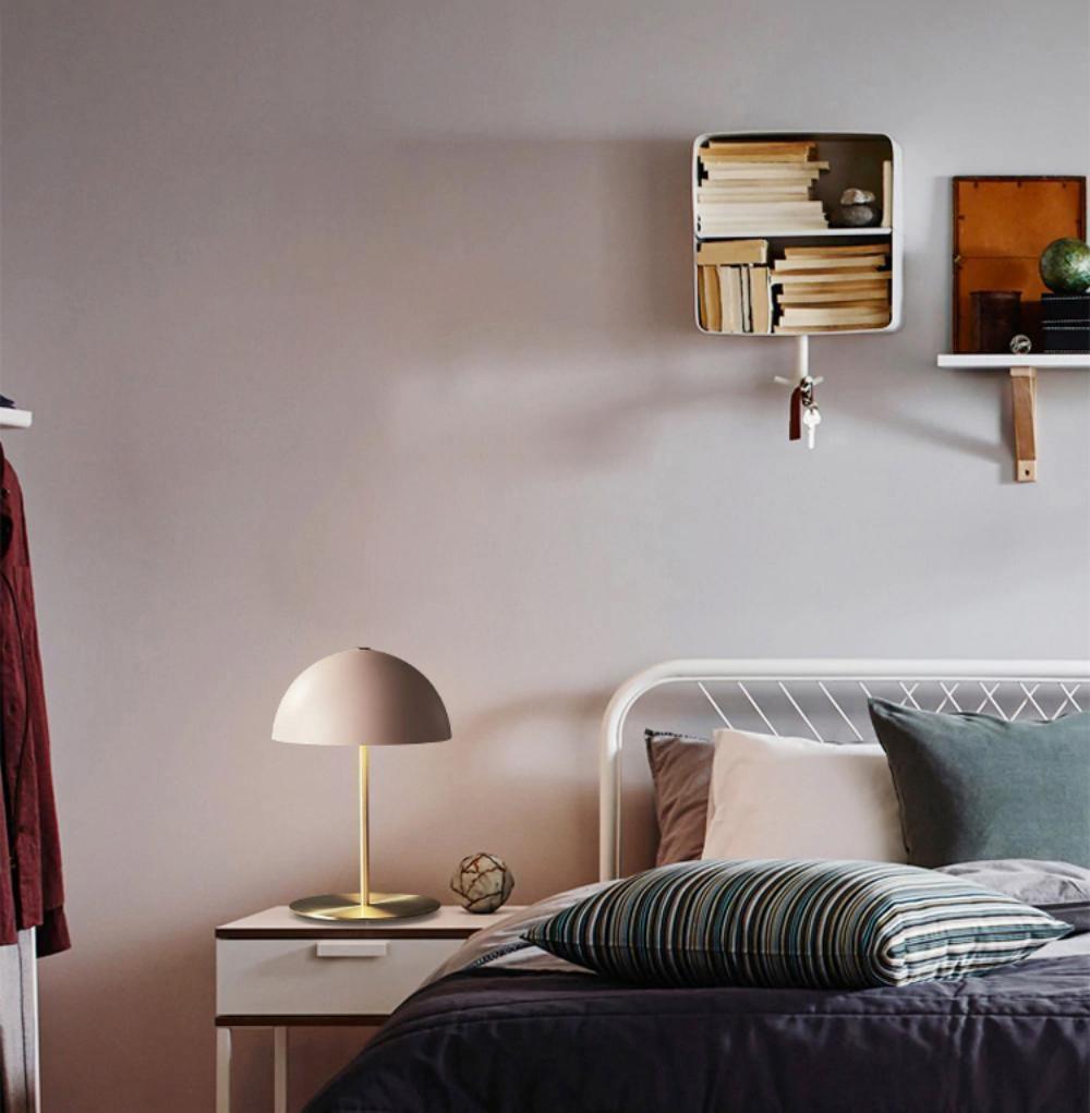 Zephen Acrylic Scandinavian Table Lamp - Neutral Decor
