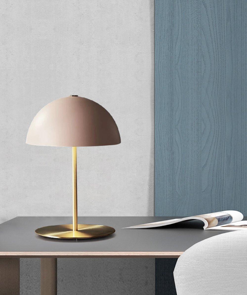 Zephen Acrylic Scandinavian Table Lamp - Neutral Decor