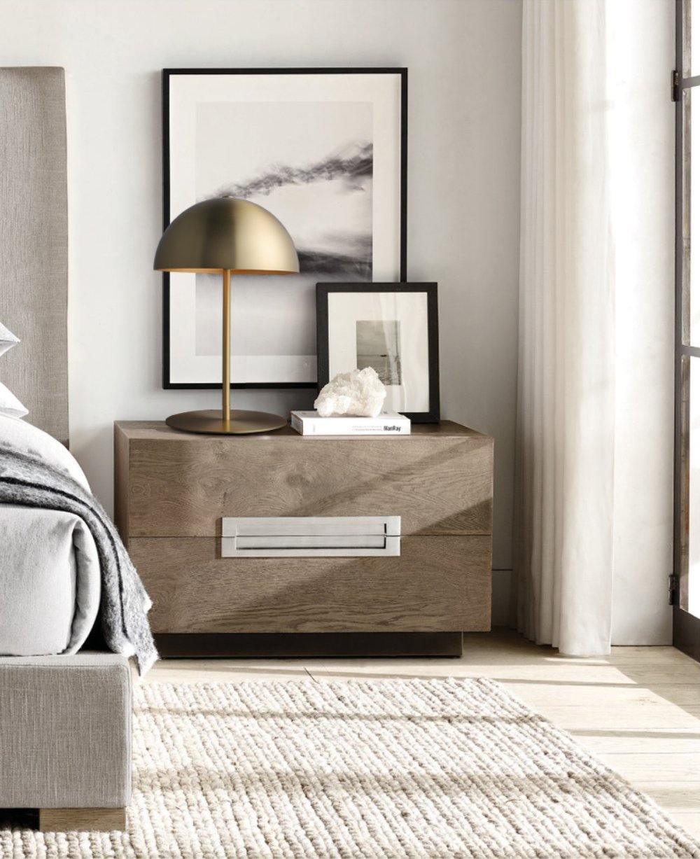 Zephen Acrylic Scandinavian Table Lamp - Neutral Decor
