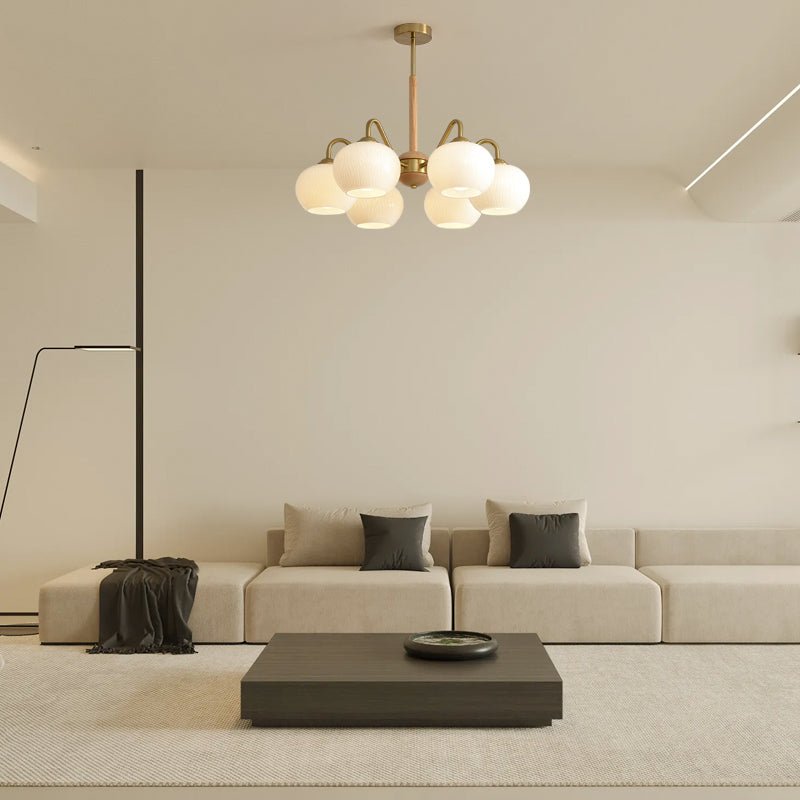 Elyra Elegant Wood Chandelier