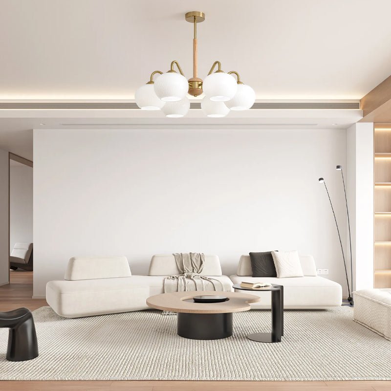 Elyra Elegant Wood Chandelier