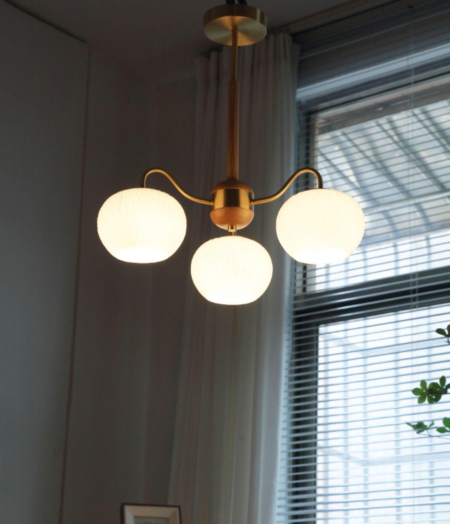 Elyra Elegant Wood Chandelier