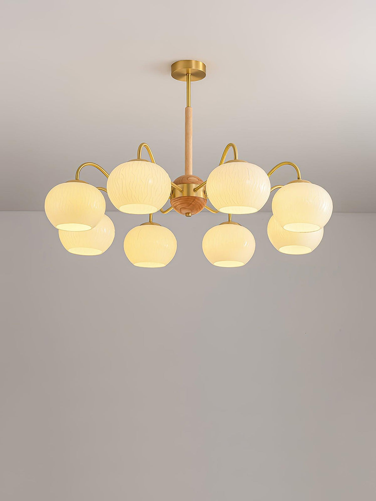 Elyra Elegant Wood Chandelier