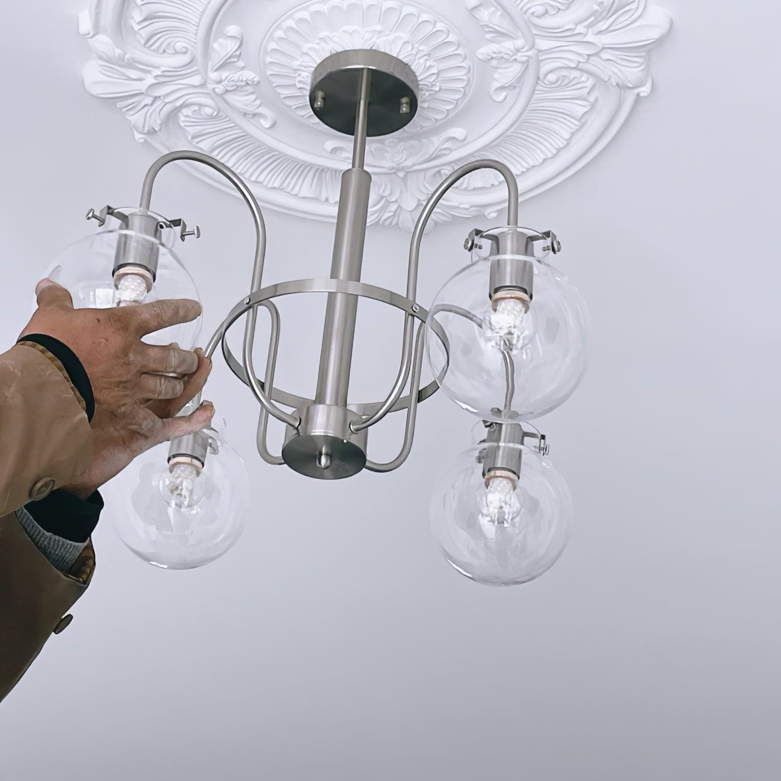 Verinyra Premium Nordic Art Glass Chandelier