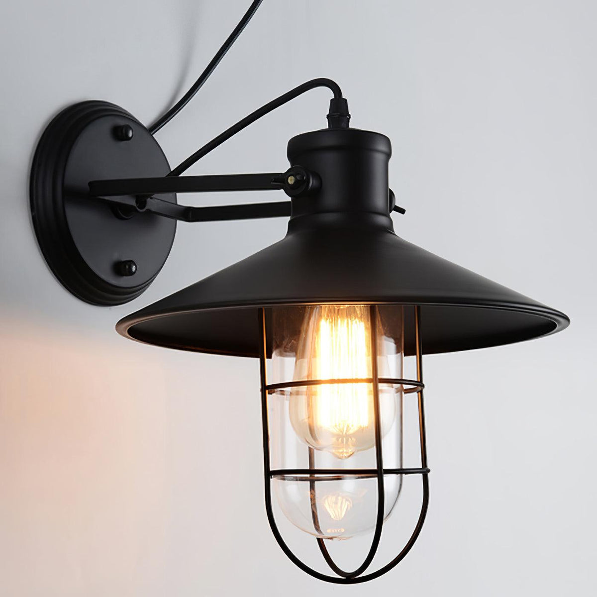 Eiraniella Abnormal Harbour Industrial Glass Wall Light