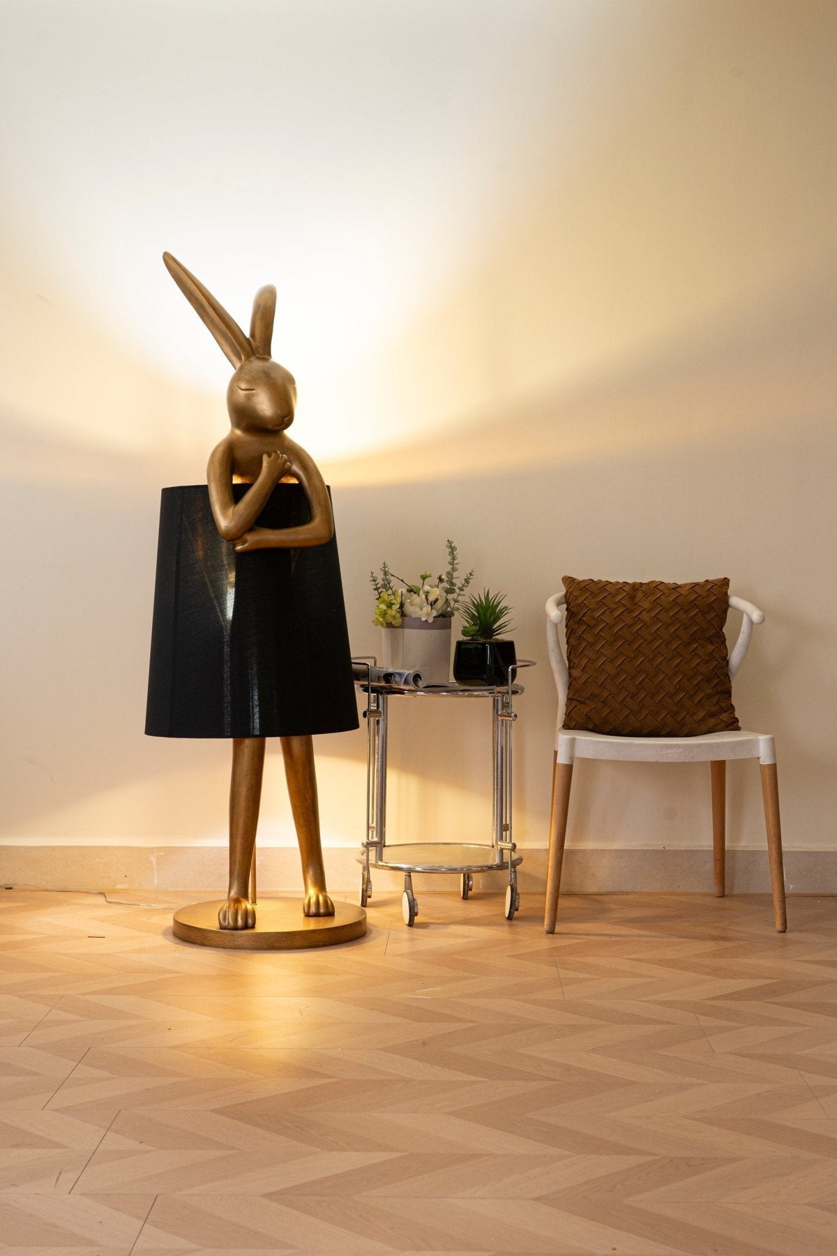 Sedr Luxurious Hare Silhouette Floor Lamp