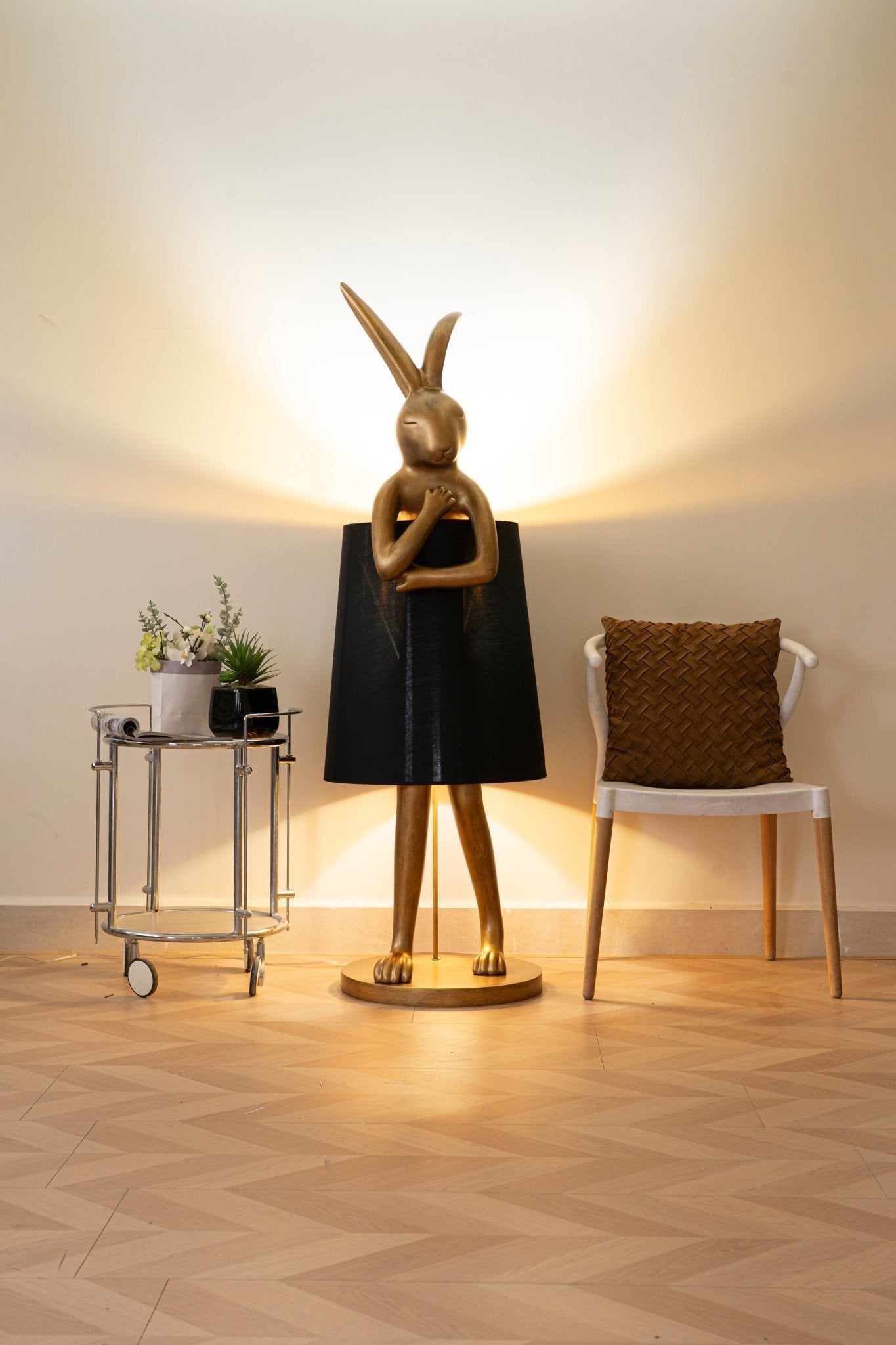 Sedr Luxurious Hare Silhouette Floor Lamp