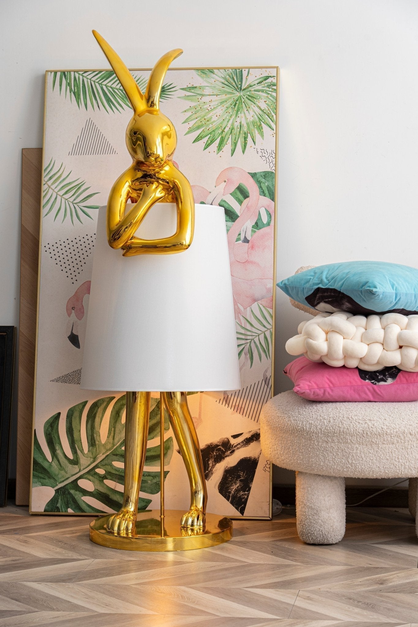Sedr Luxurious Hare Silhouette Floor Lamp